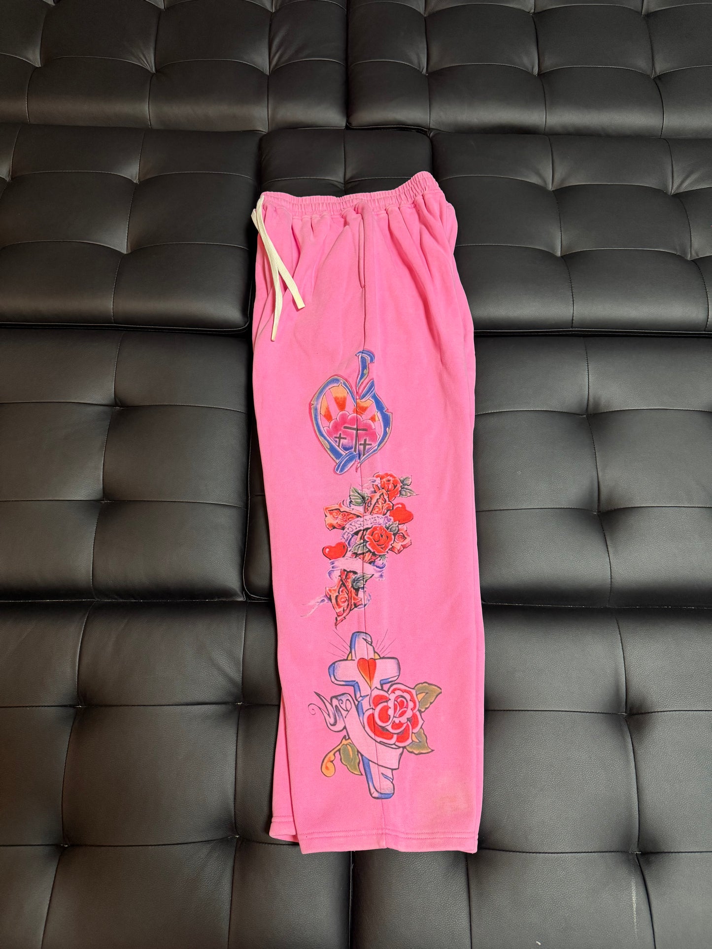Righteous Risen King Sweatpants (Pink)