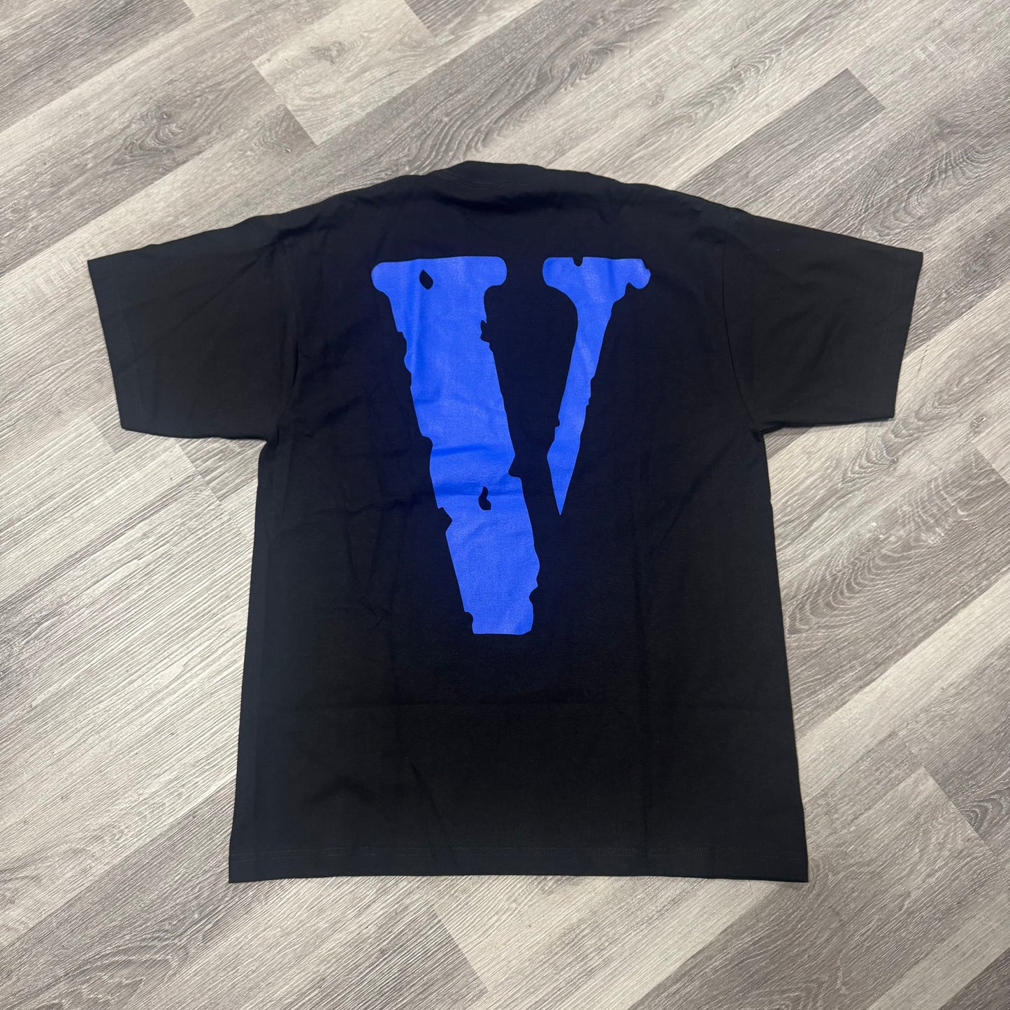 Vlone Staple Tee (Black/Blue)
