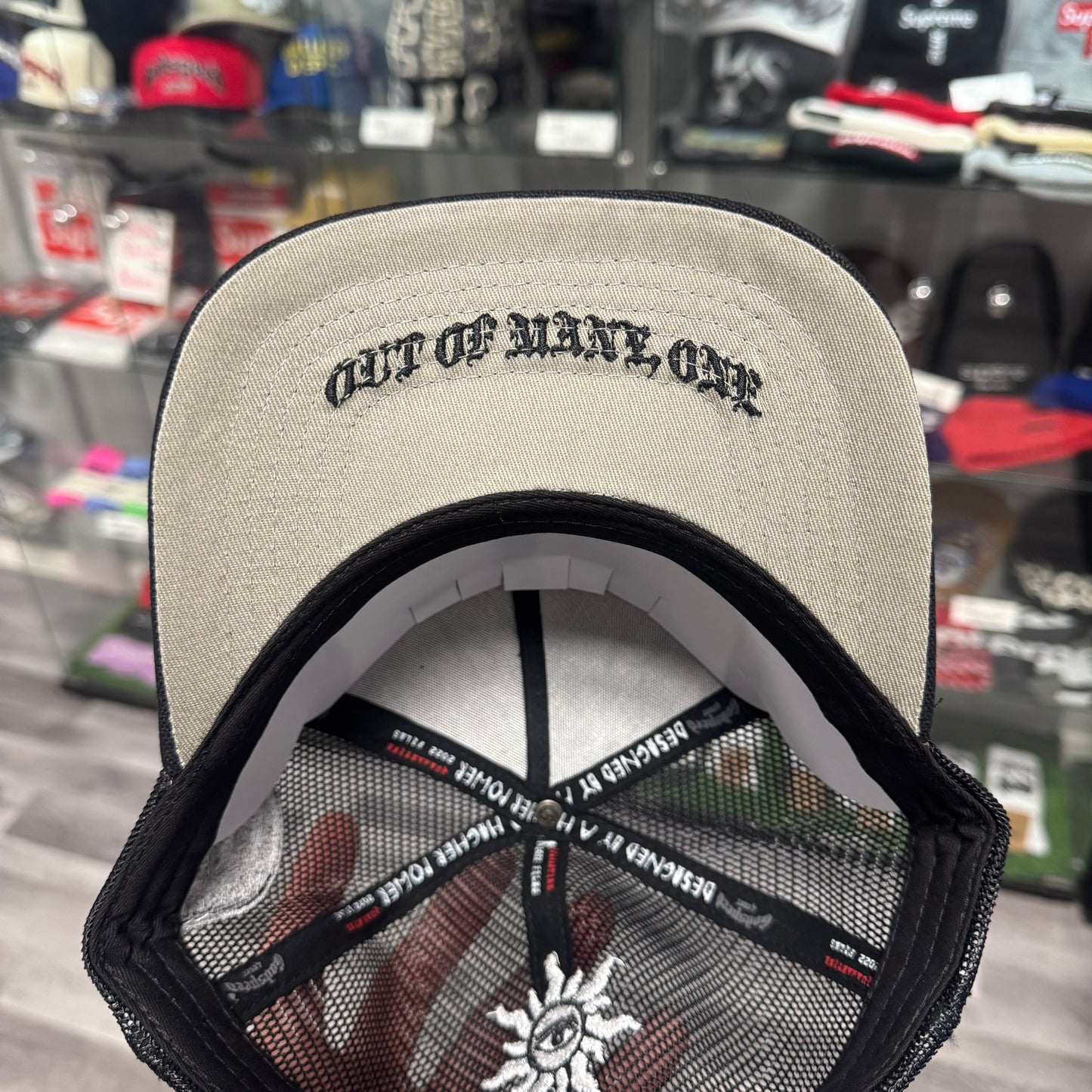 Godspeed Trucker Hat (Black/Red)