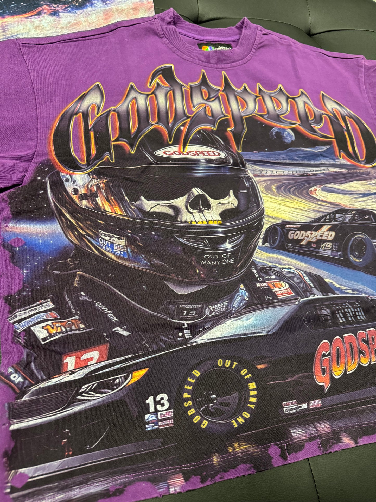 Godspeed Racer Tee (Grape)