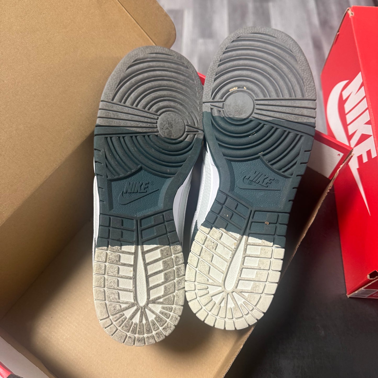 Dunk Low Split Deep Jungle / Preowned