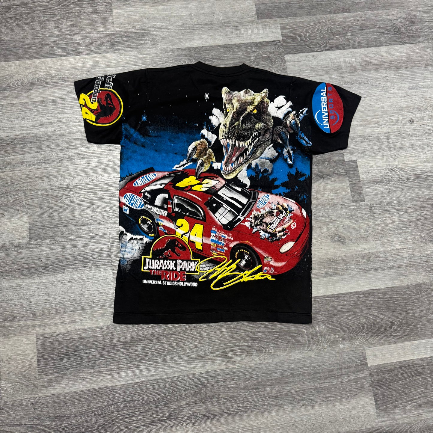 Nascar Jeff Gordan x Jurassic Park Graphic Tee