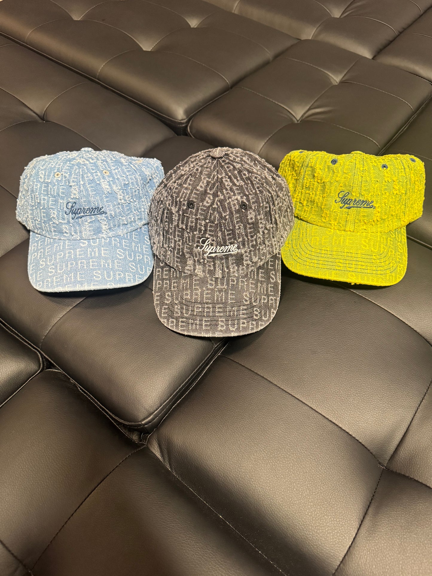 Supreme Denim Strapback Hat