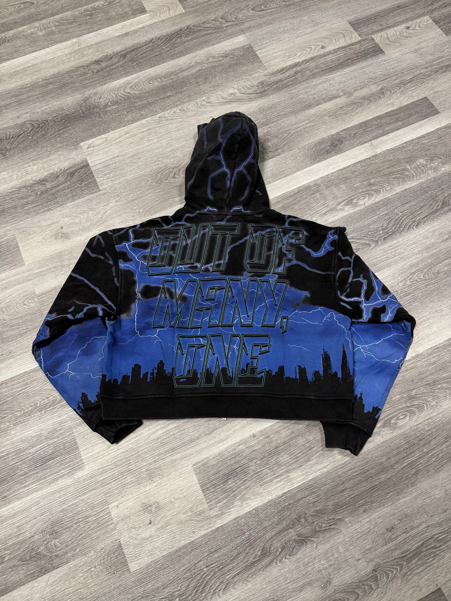 Godspeed Voltage Zip Up Hoodie (Blue)