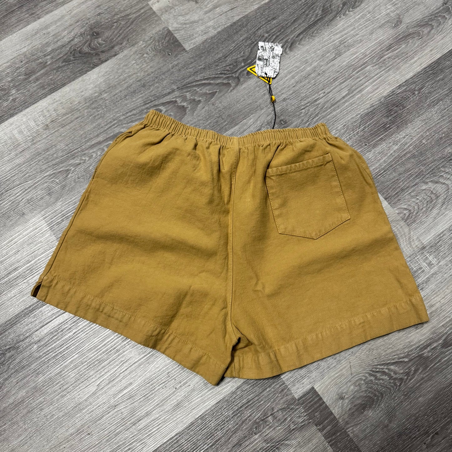 Gallery Dept Logo Shorts (Tan/Black)