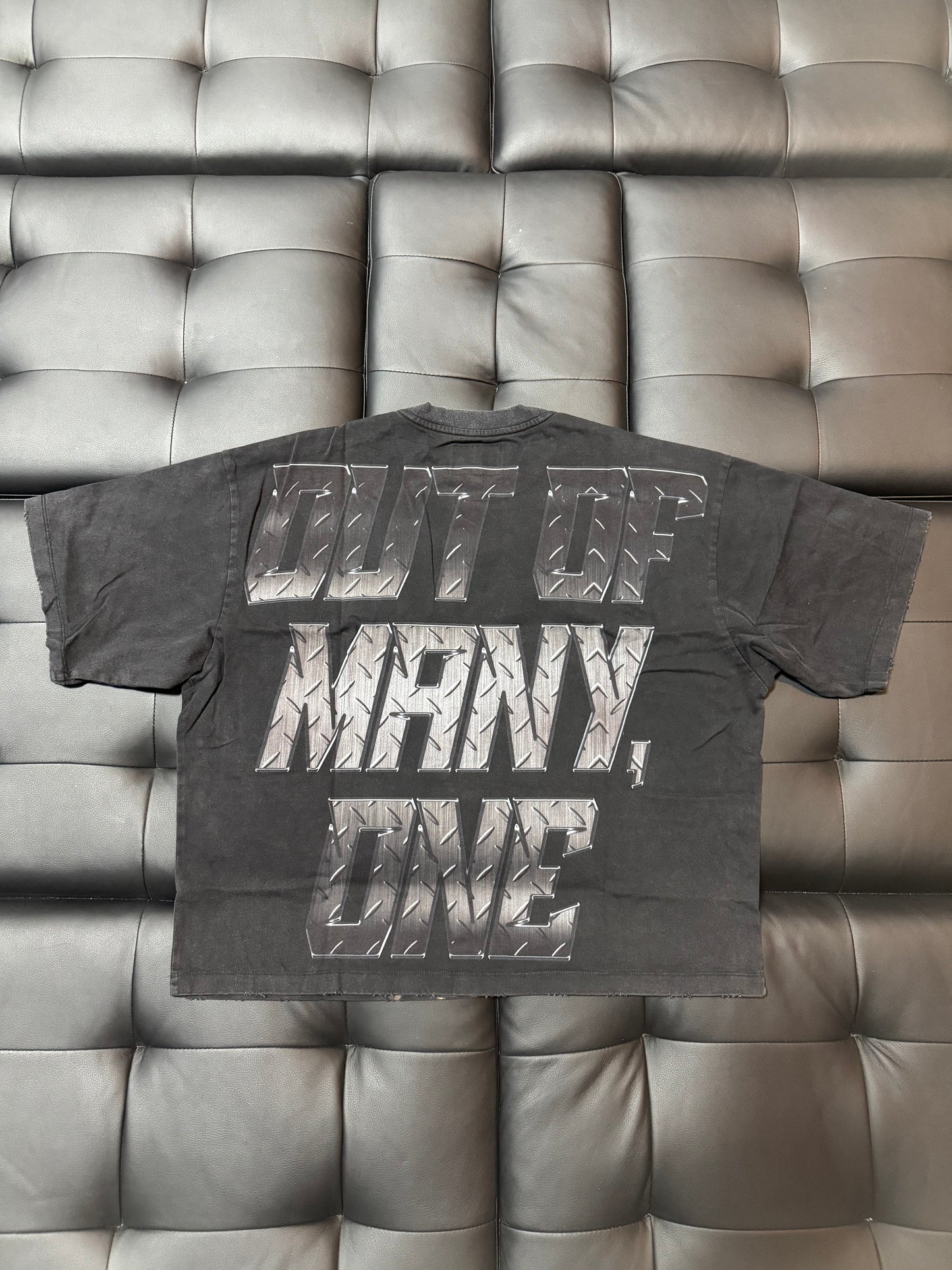 Godspeed Steel Sharpens Steel Tee (Black Wash)