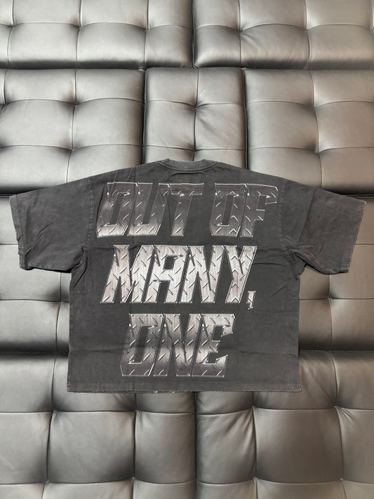 Godspeed Steel Sharpens Steel Tee (Black Wash)