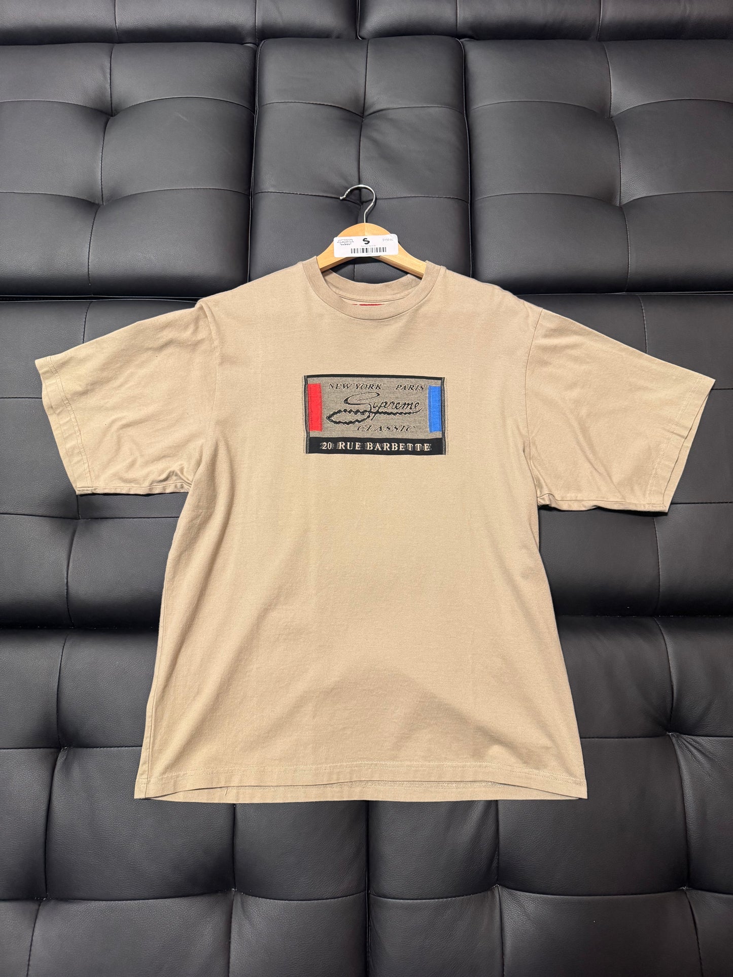Supreme Intarsia Tee (Tan)