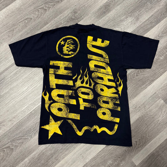 Hellstar Tee Overseas Exclusive (Navy/Yellow)