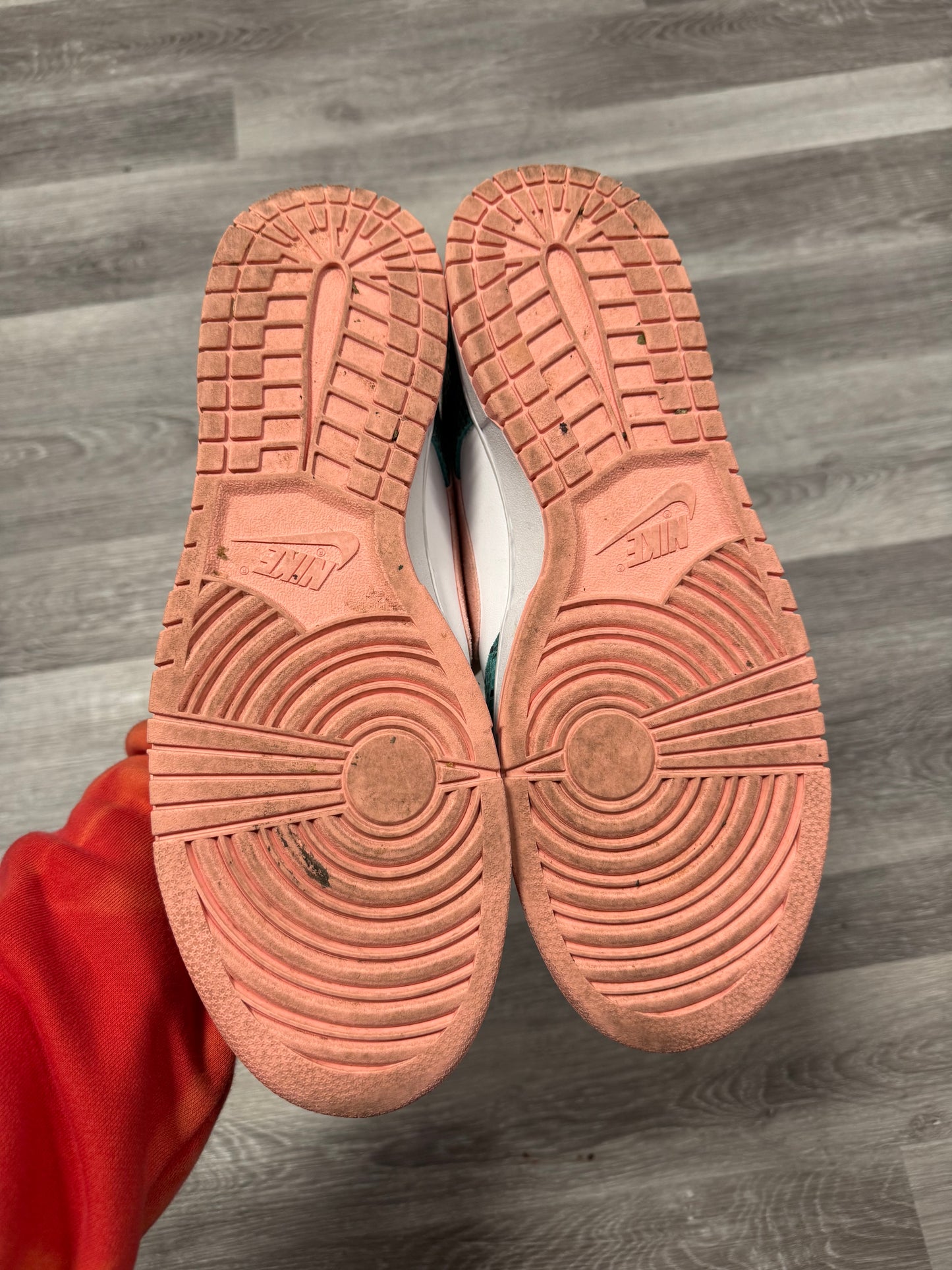 Dunk Low Snakeskin Washed Teal / Preowned