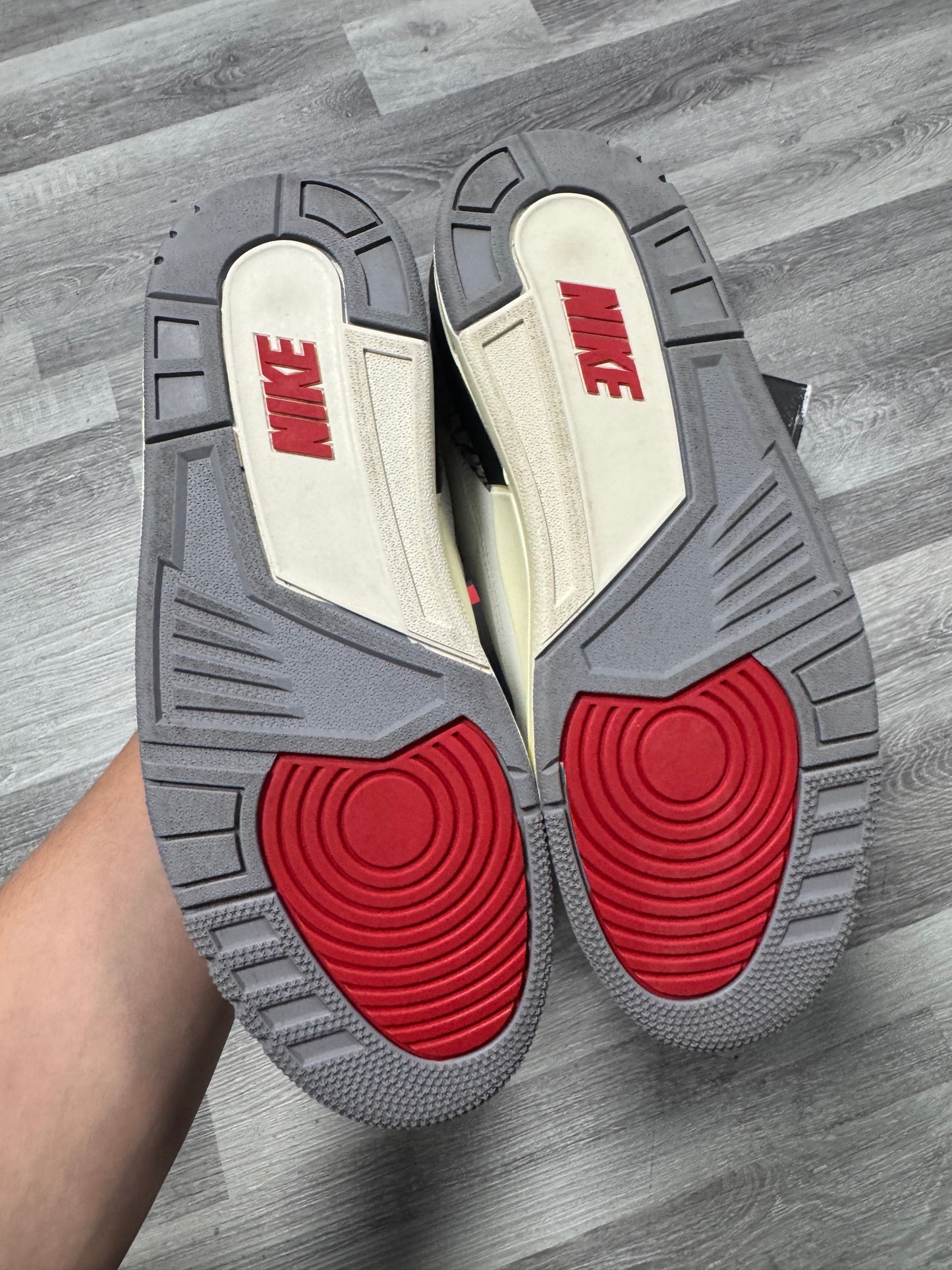 Jordan 3 Reimagined White Cement / Preowned