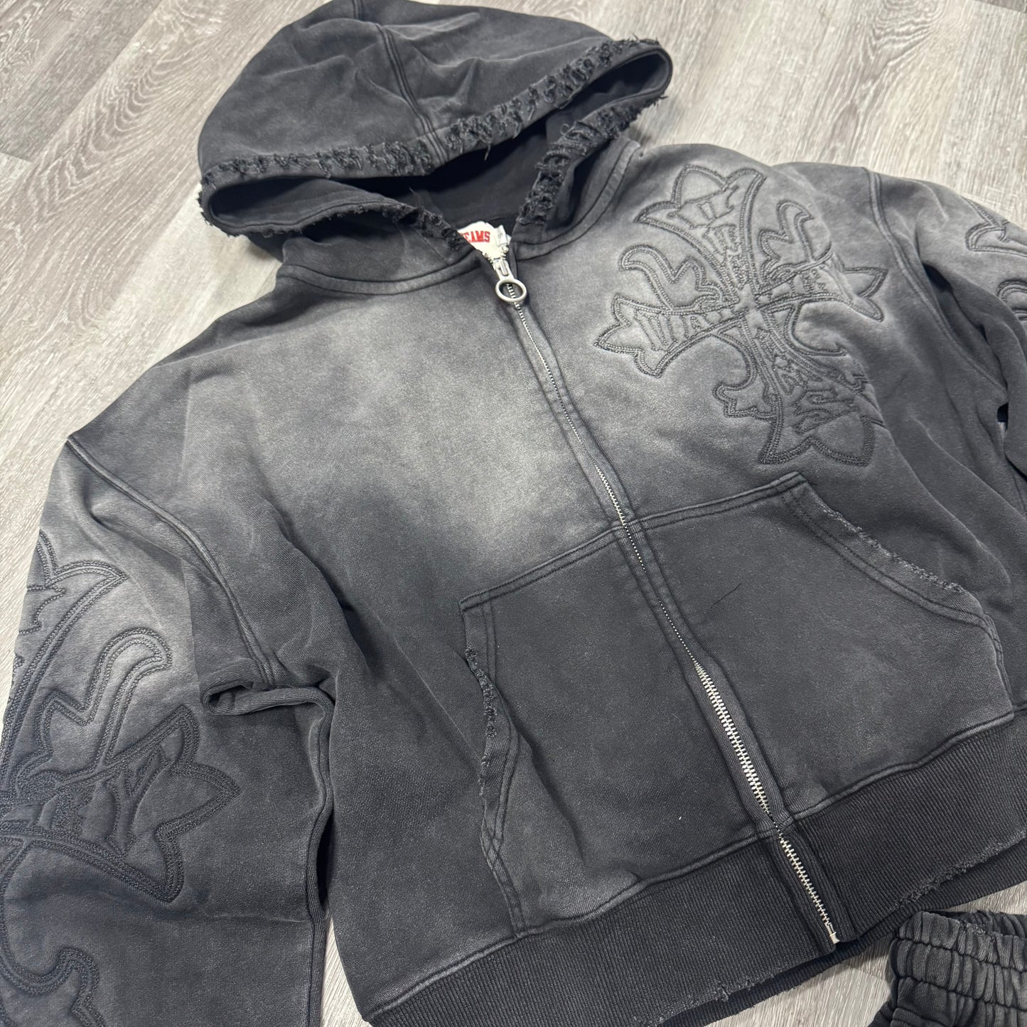 Valley Carver Zip Up Hoodie (Black)