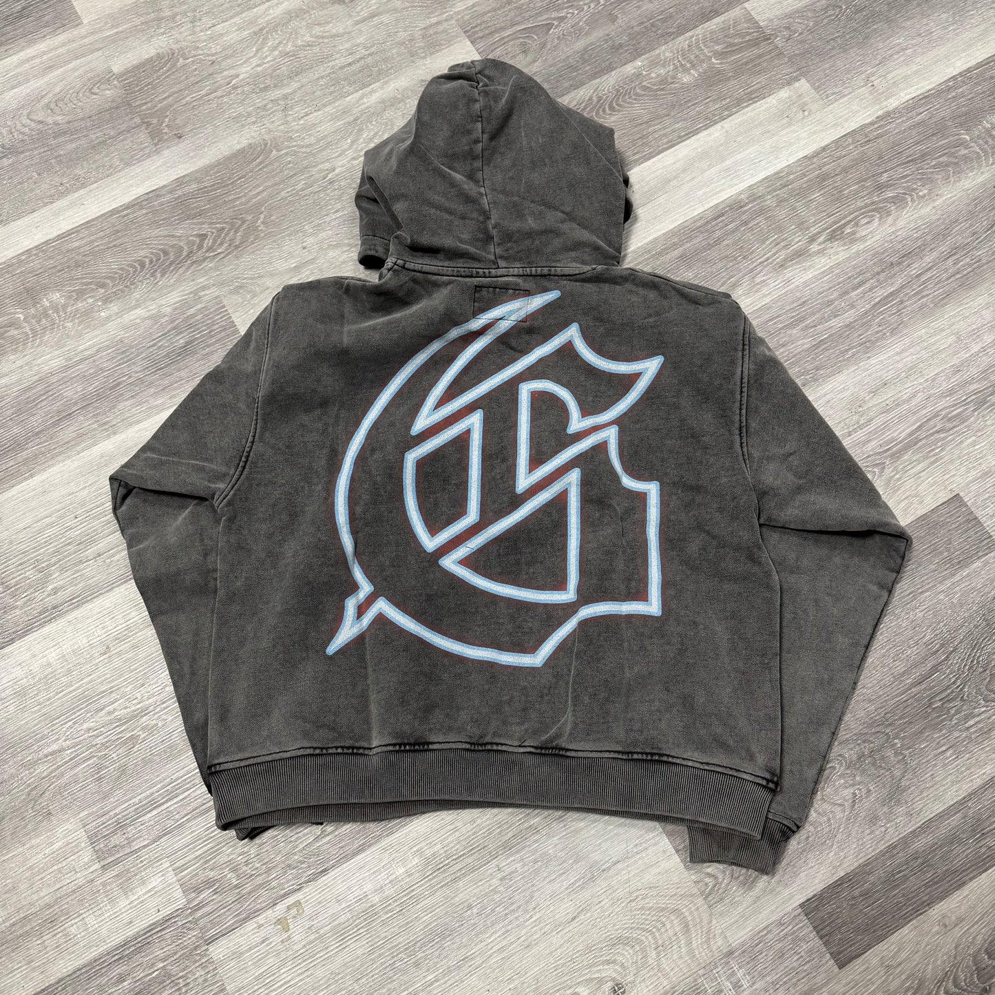 Godspeed Drive In Hoodie (Grey Wash)