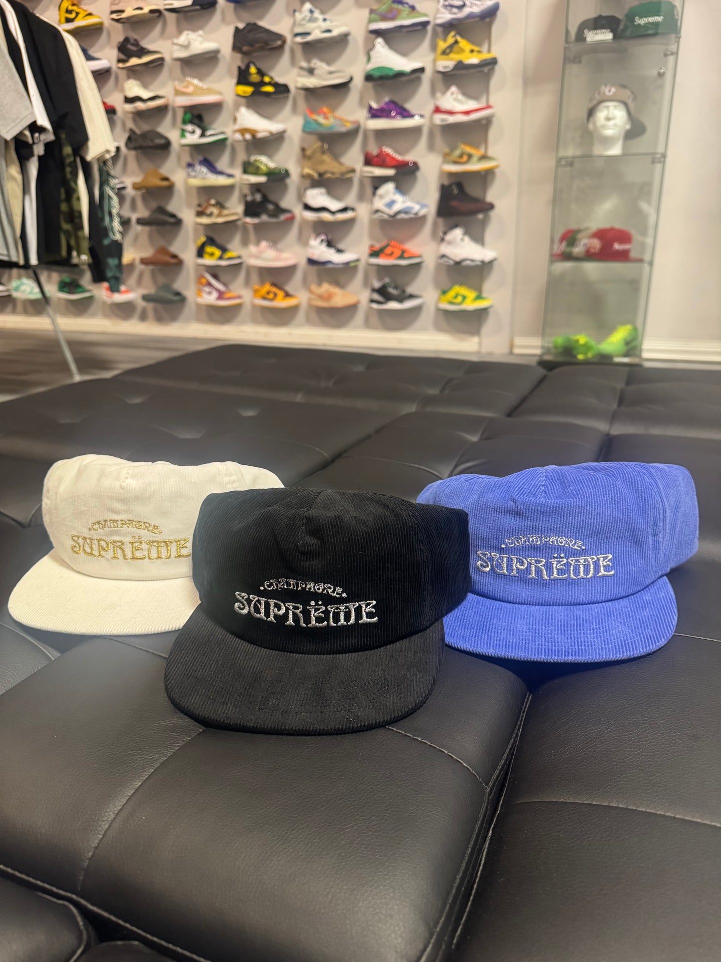 Supreme Corduroy Snapback Hat