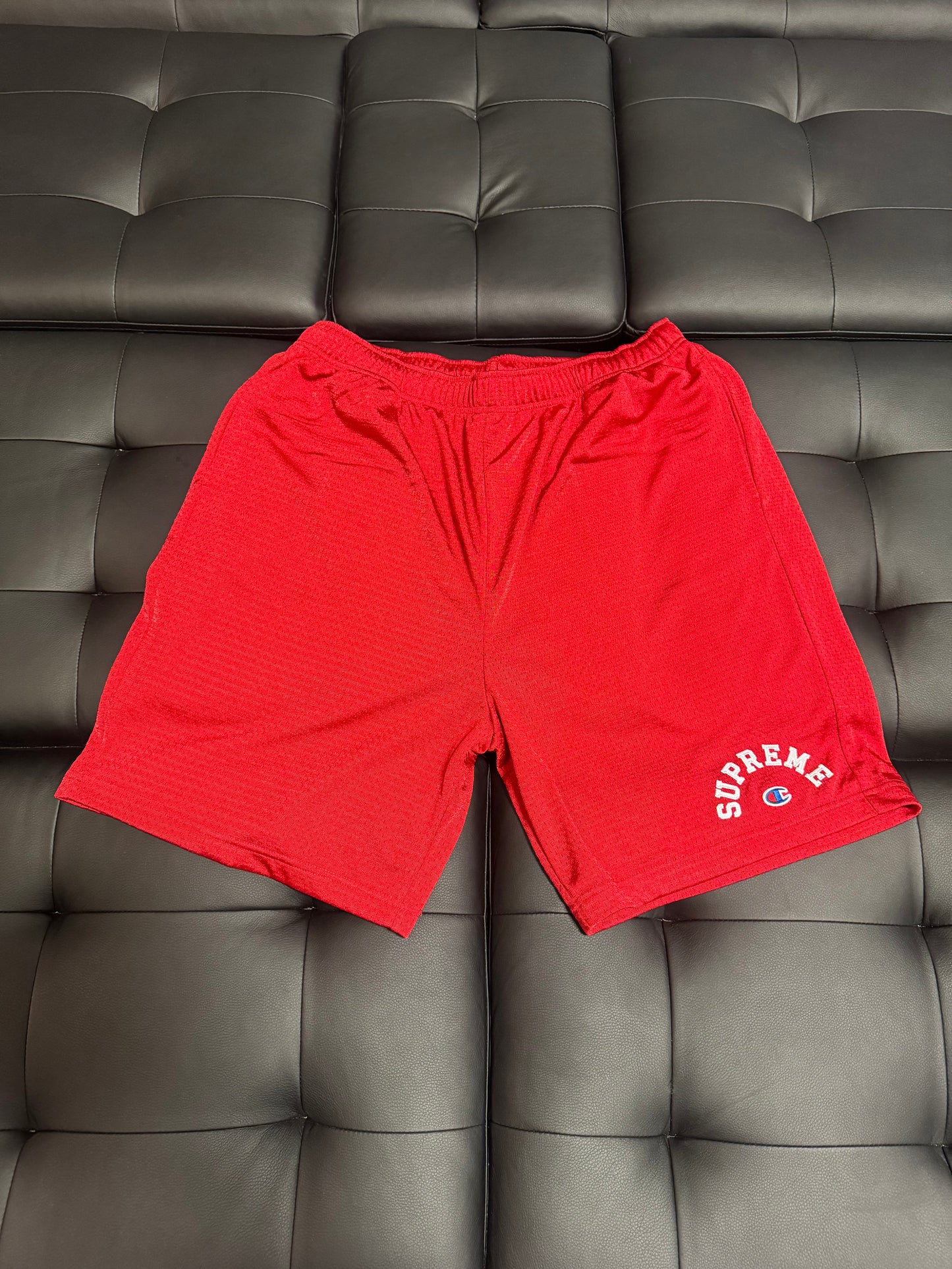 Supreme Champion Mesh Shorts (Red)
