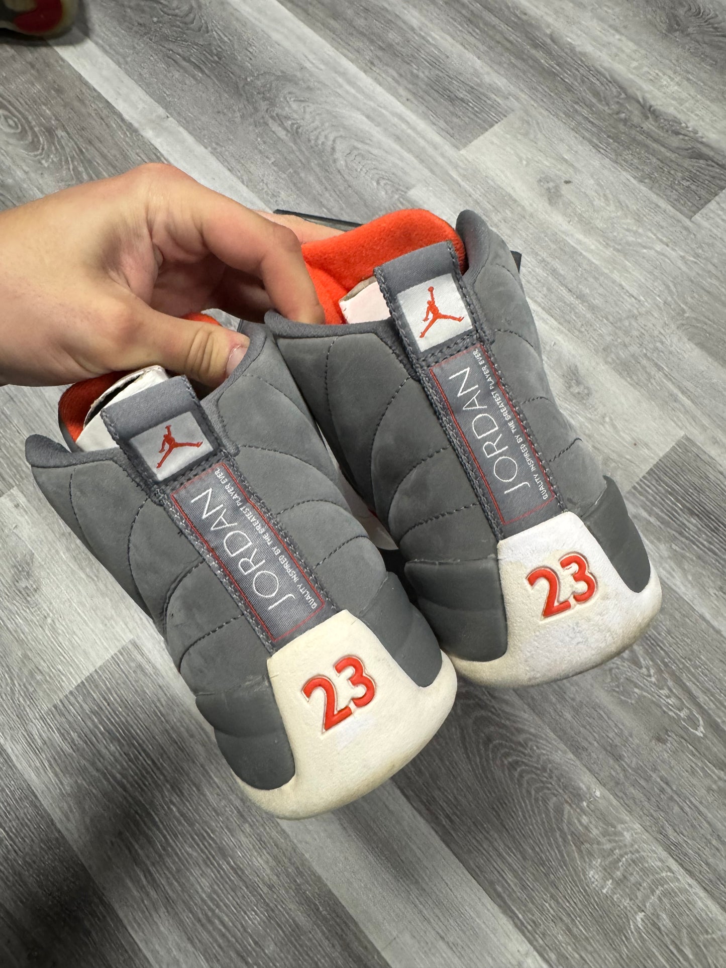 Jordan 12 Cool Grey / Preowned