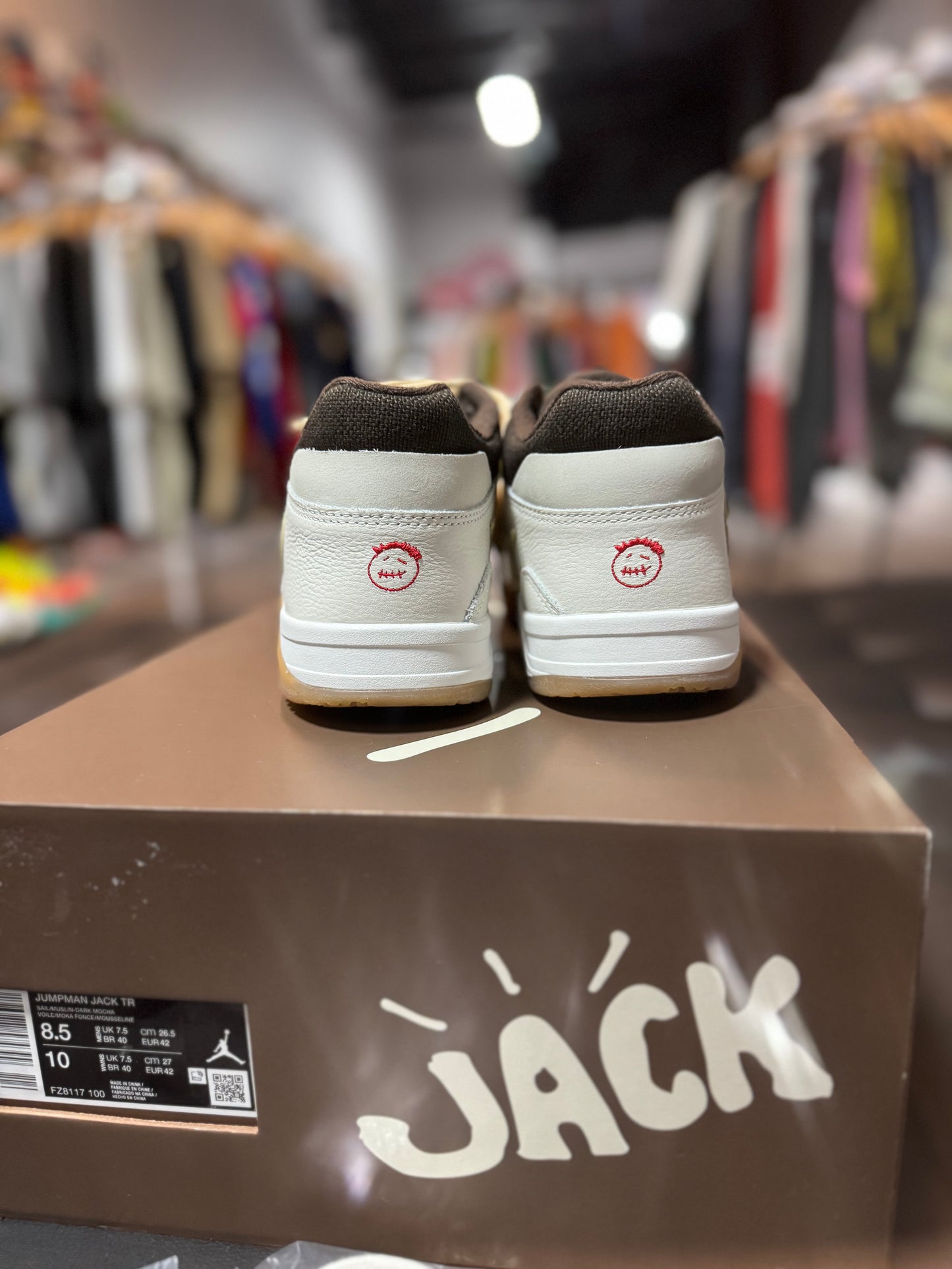 Jordan Jumpman Jack Travis Scott Sail / Preowned