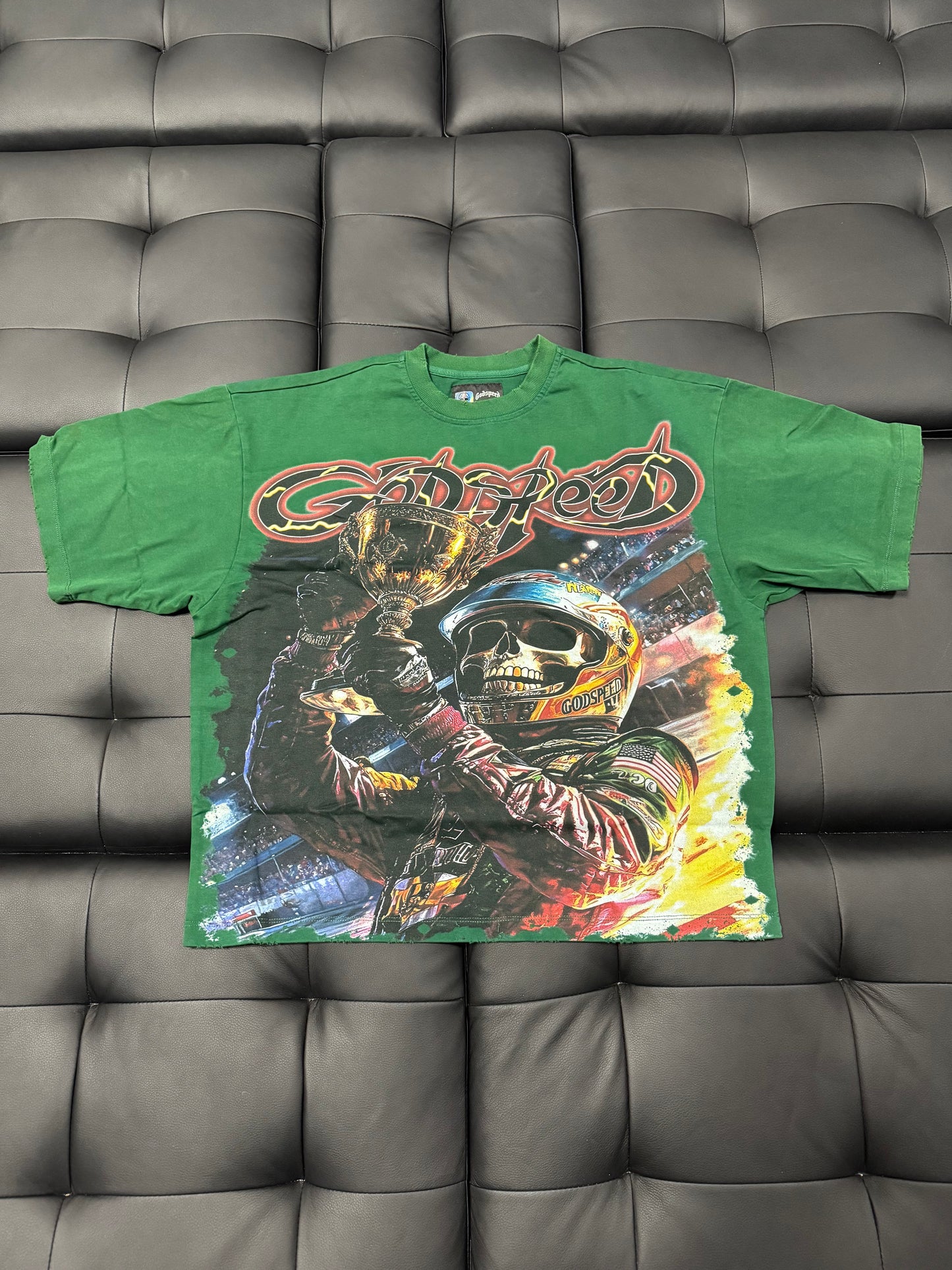 Godspeed Podium Dreams Tee (Hunter Green)