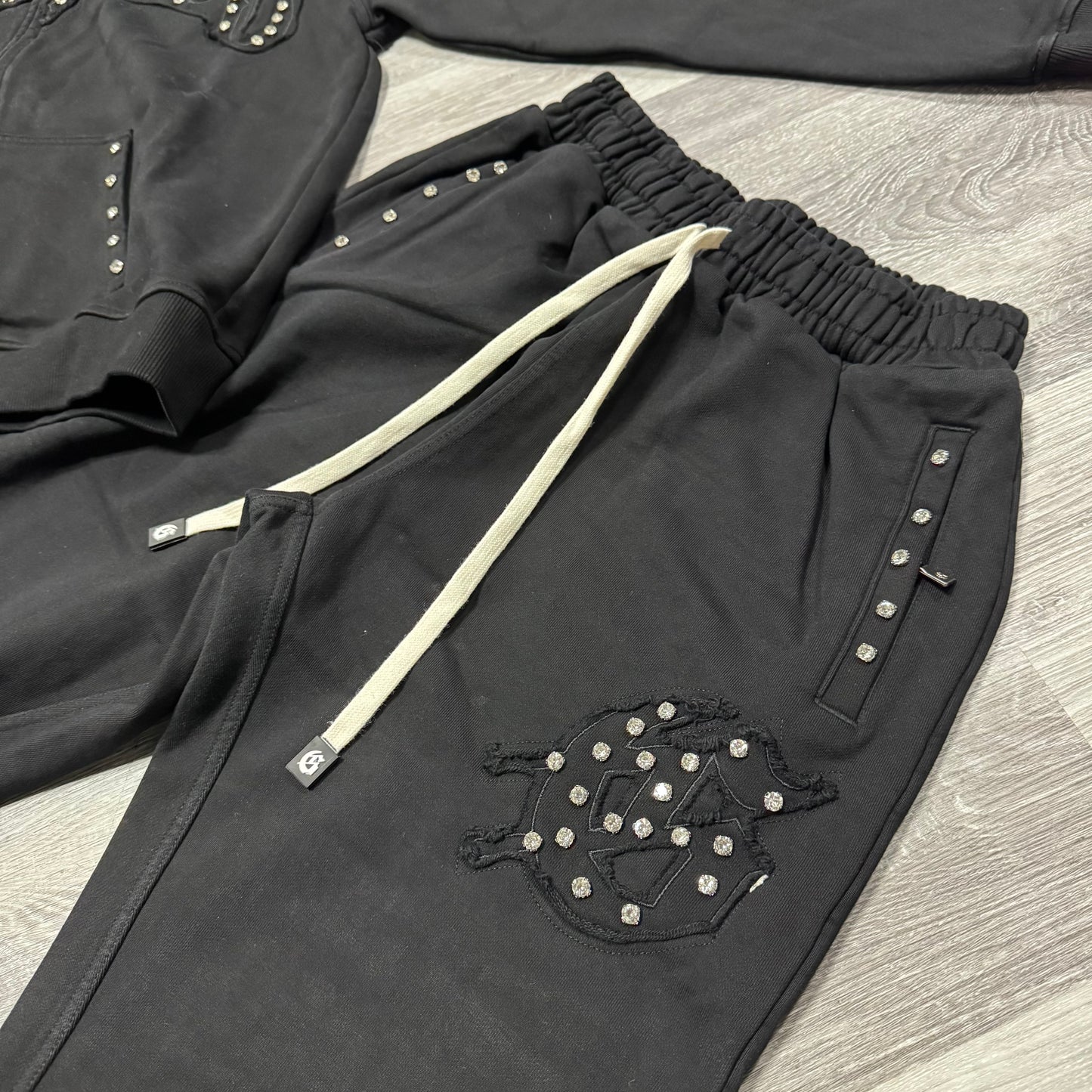 Godspeed Studded v2 Diamond Sweatsuit (Black)