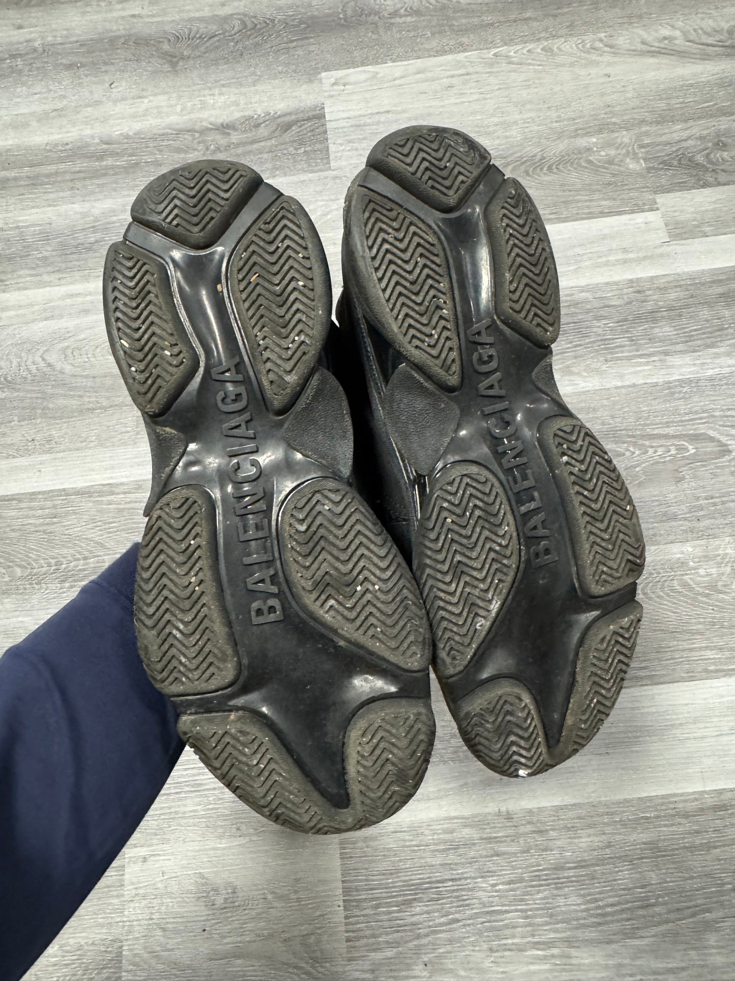 Balenciaga Triple S Ash Black / Preowned