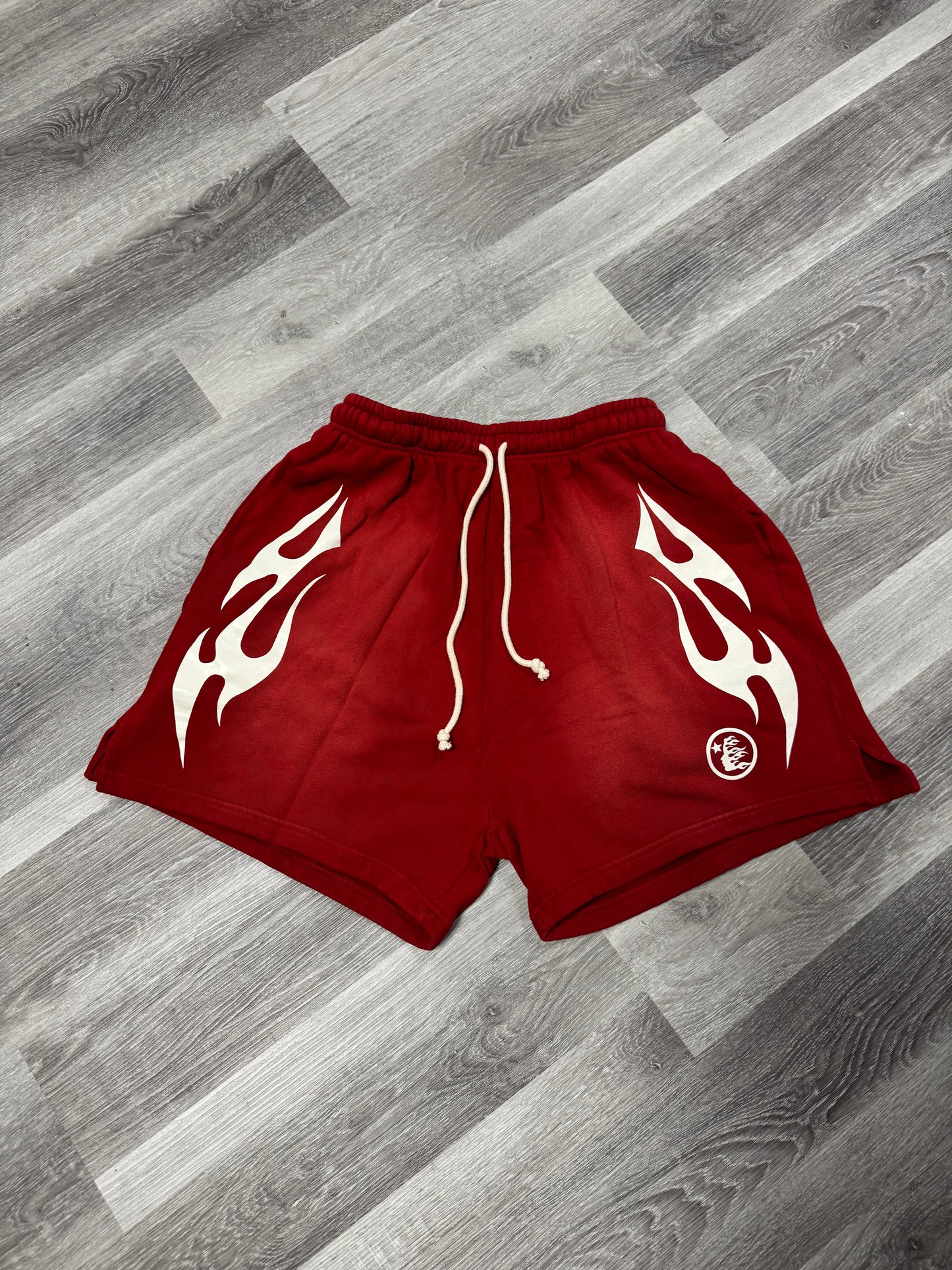 Hellstar Flame Shorts (Red)