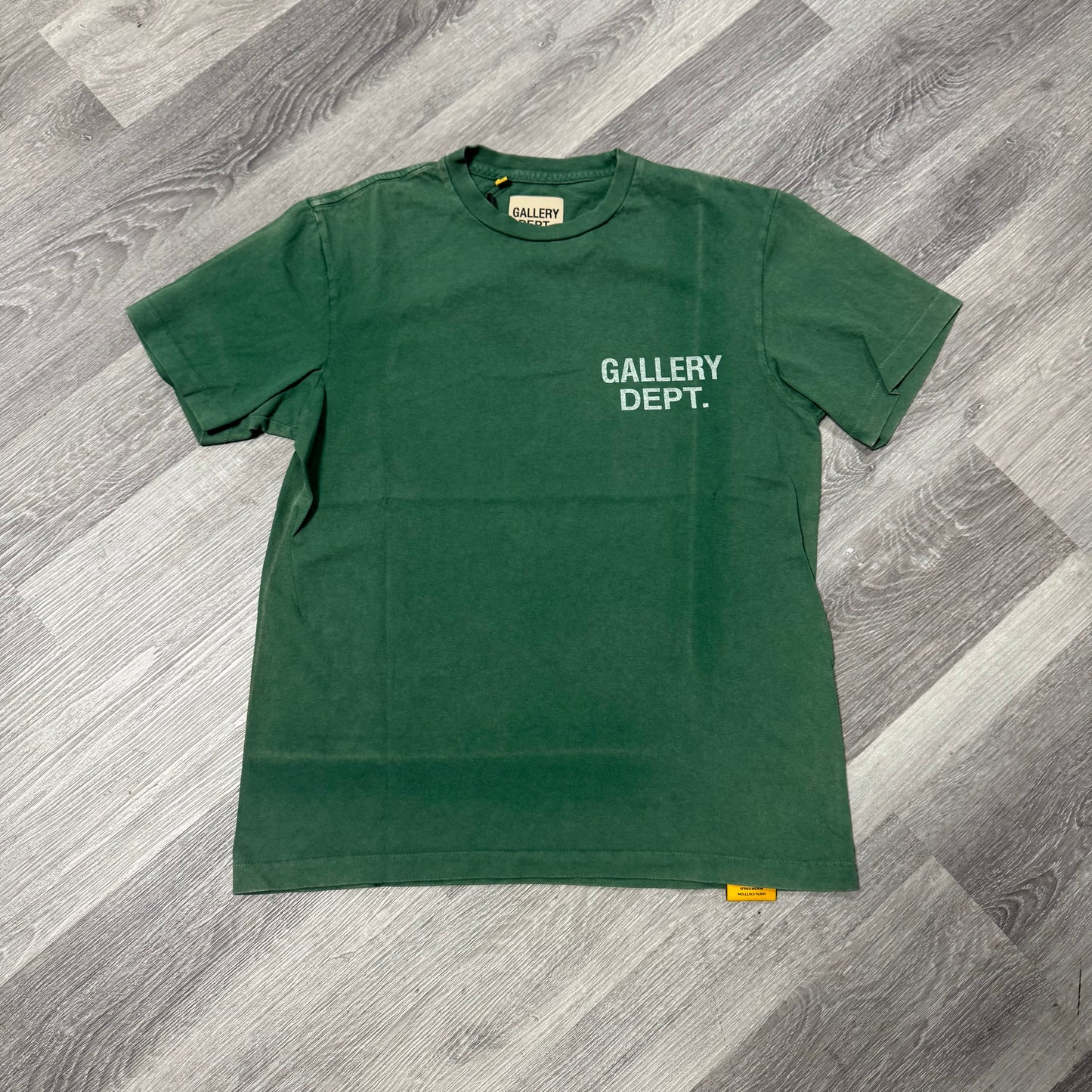 Gallery Dept Logo Tee (Green/White)