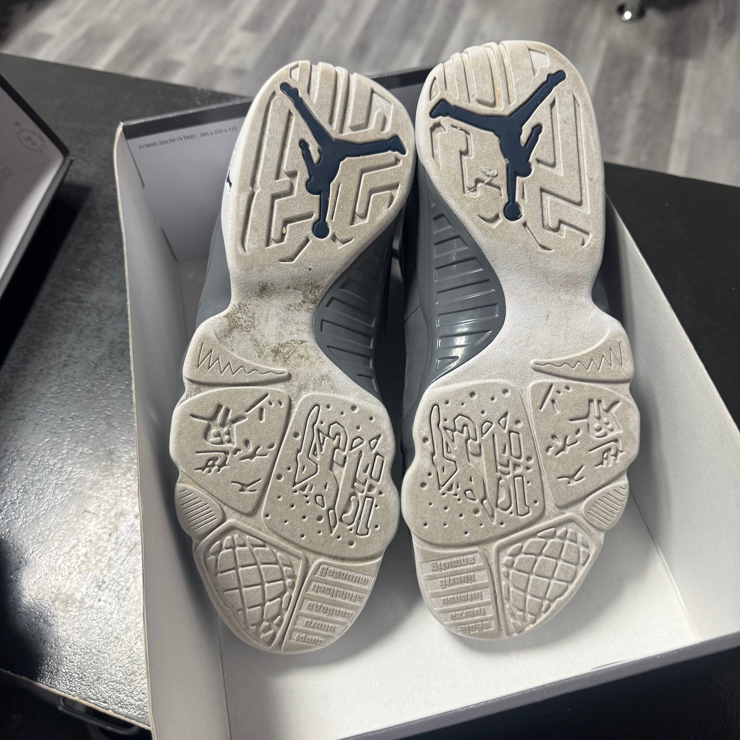 Jordan 9 Flint Grey French Blue / Preowned