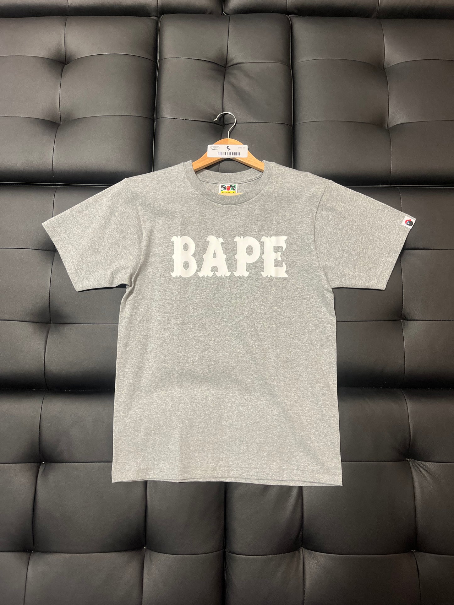 Bape Spellout Tee (Grey)
