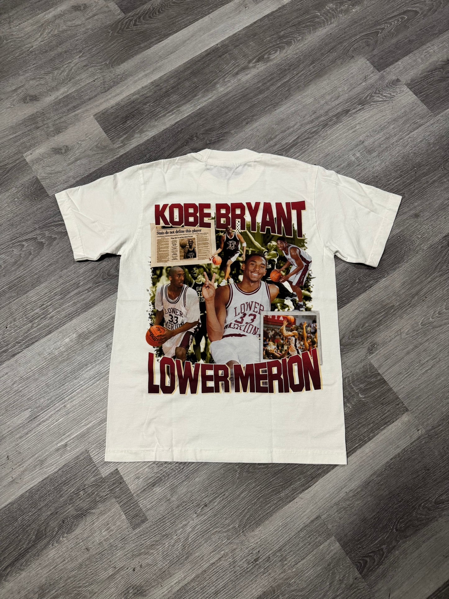 Kobe Bryant Lower Merion Graphic Tee (White)