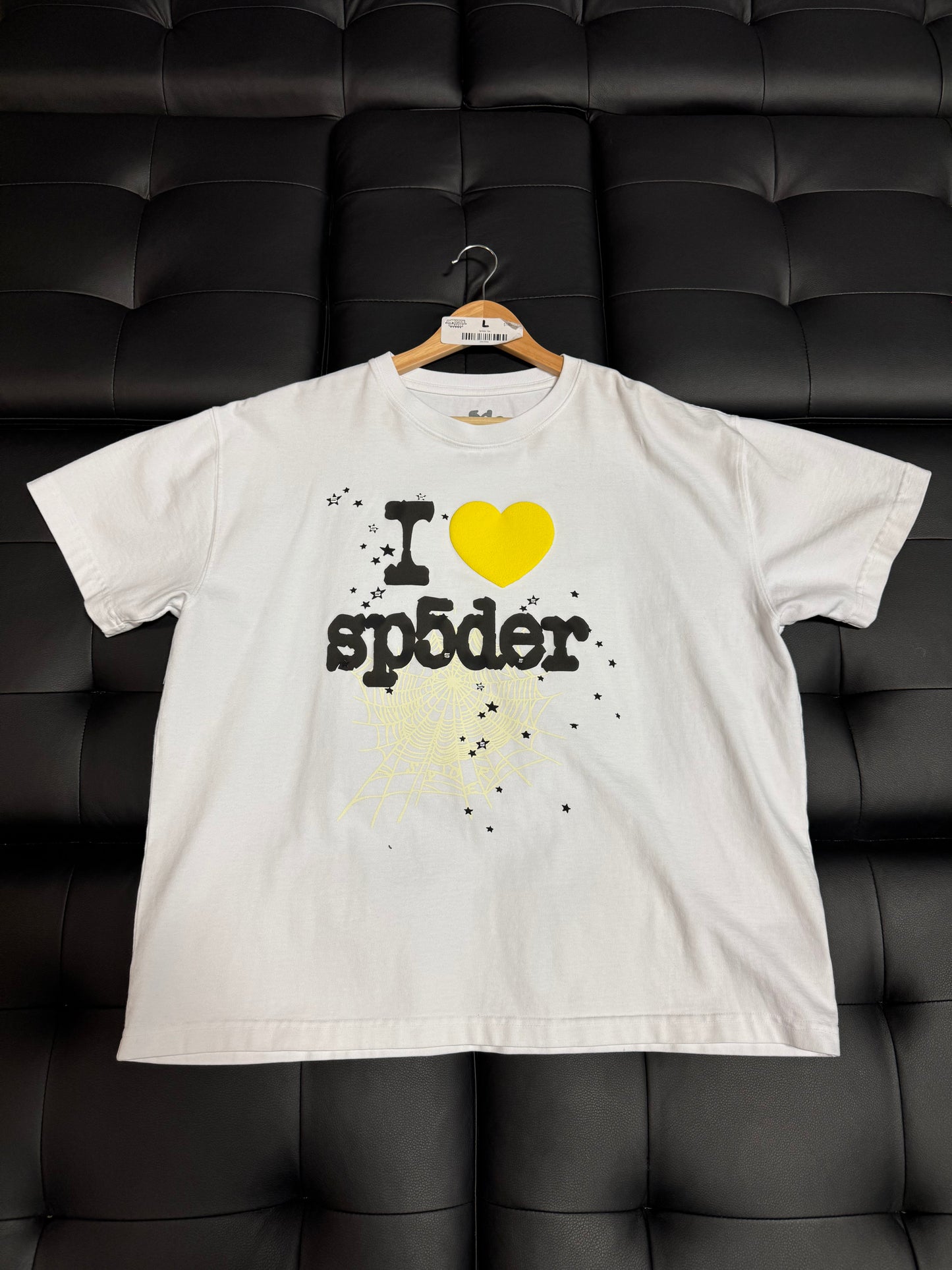 Sp5der I Love Sp5der Tee (Yellow)