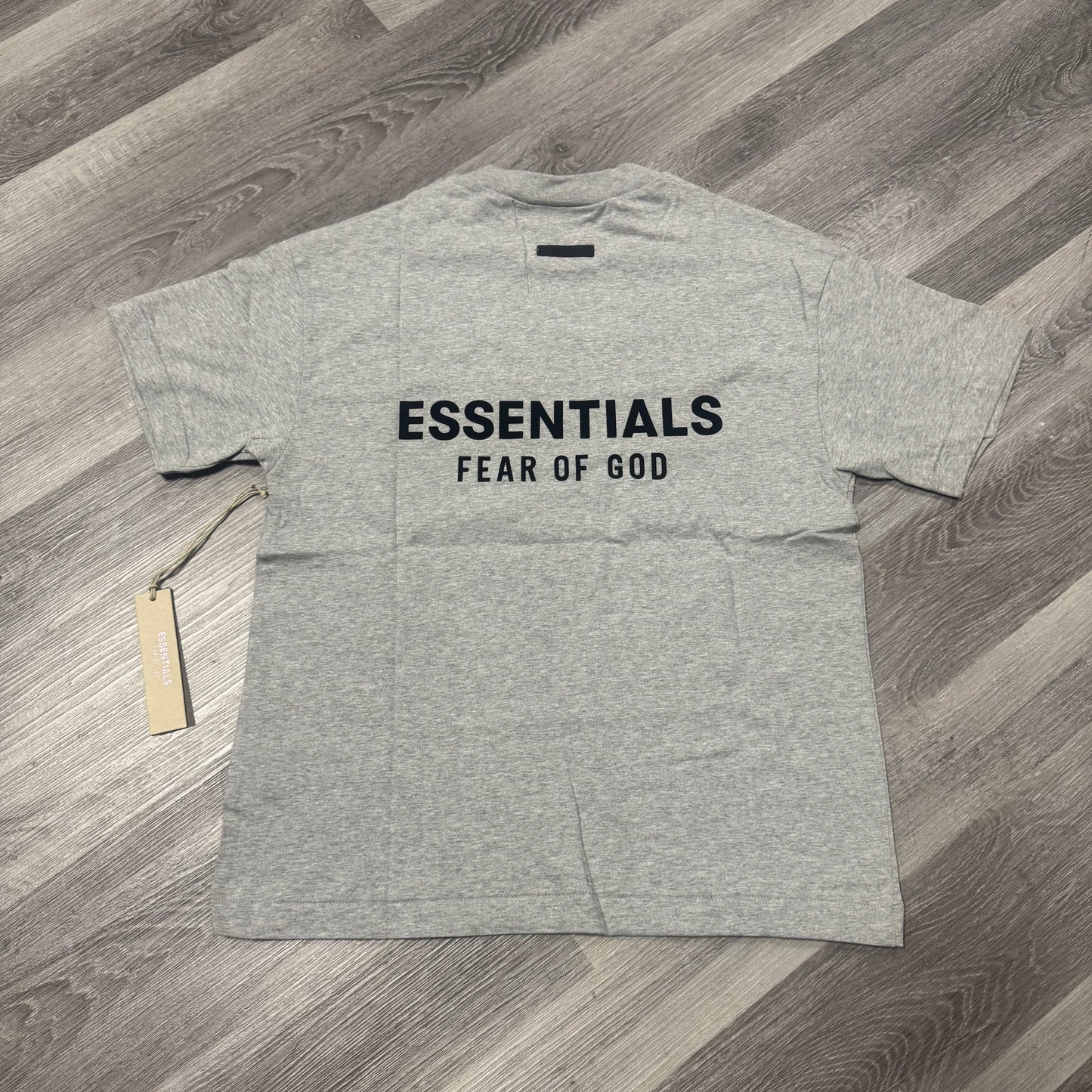Essentials Fear of God Tee (Light Heather Grey)