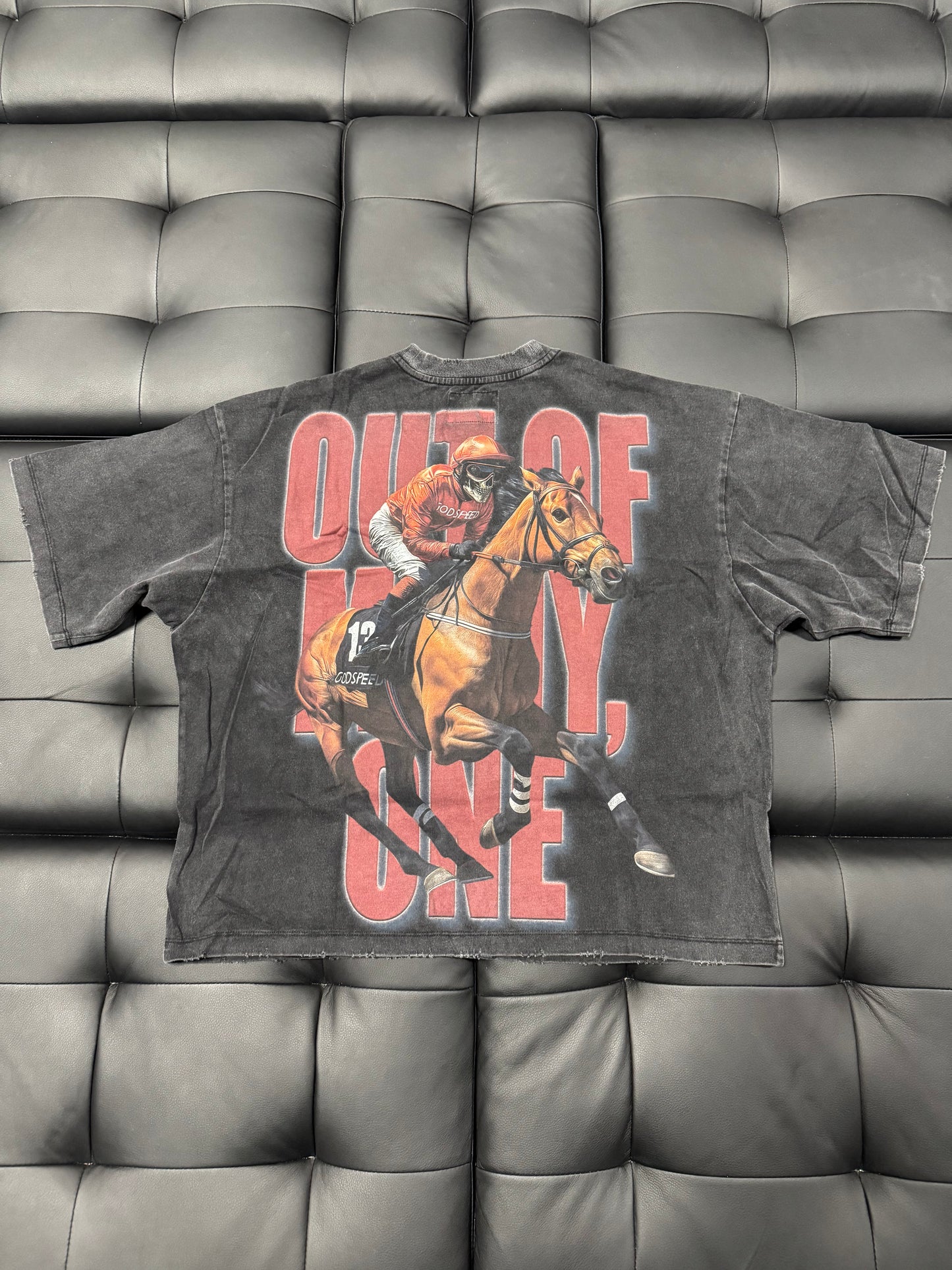 Godspeed Thoroughbred Tee (Black Wash)