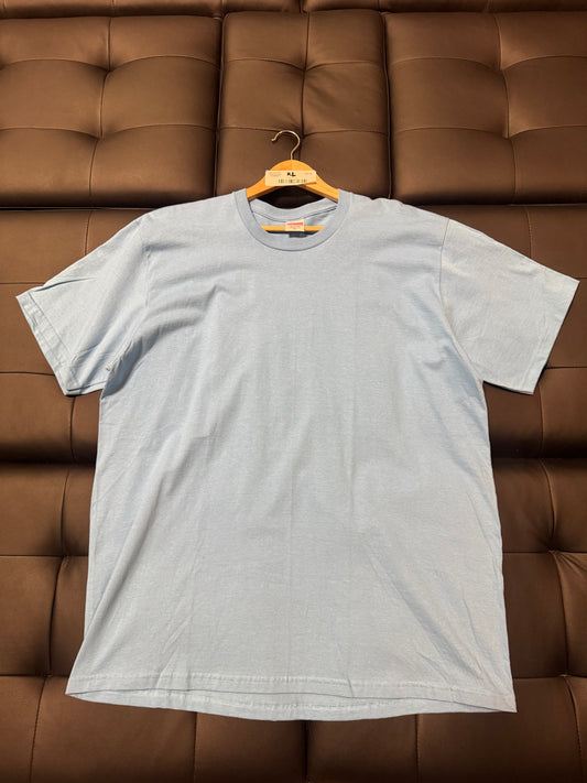 Supreme Backwards Tee (Light Blue)