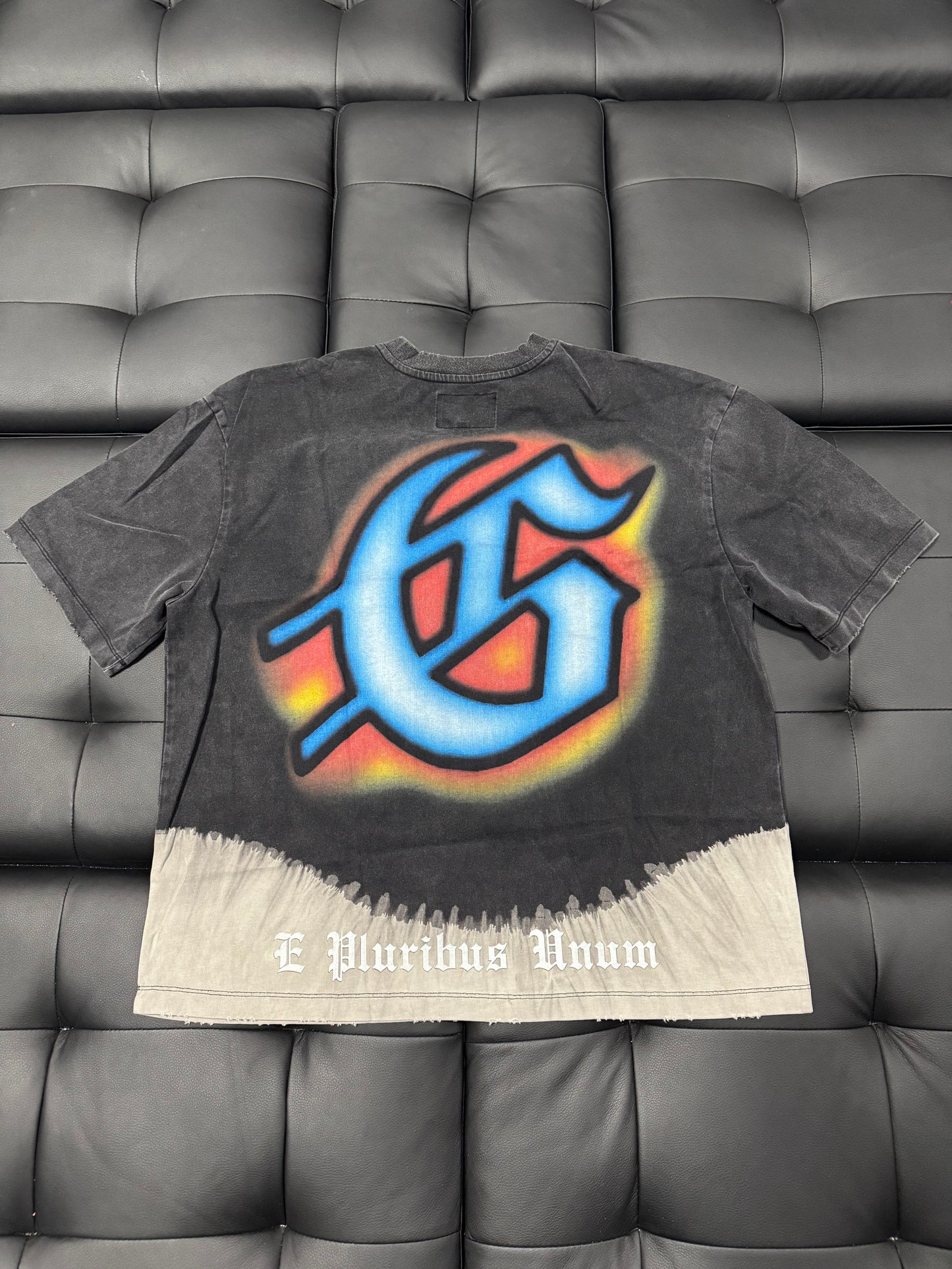 Godspeed Off the Leash Tee (Black Bleach Wash)