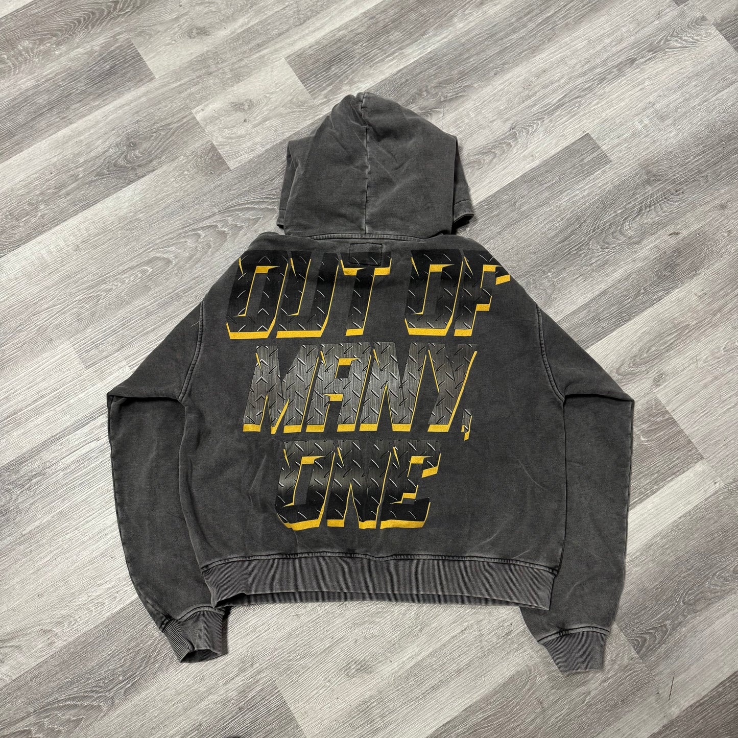 Godspeed Steel Sharpens Steel Hoodie (Grey Wash)