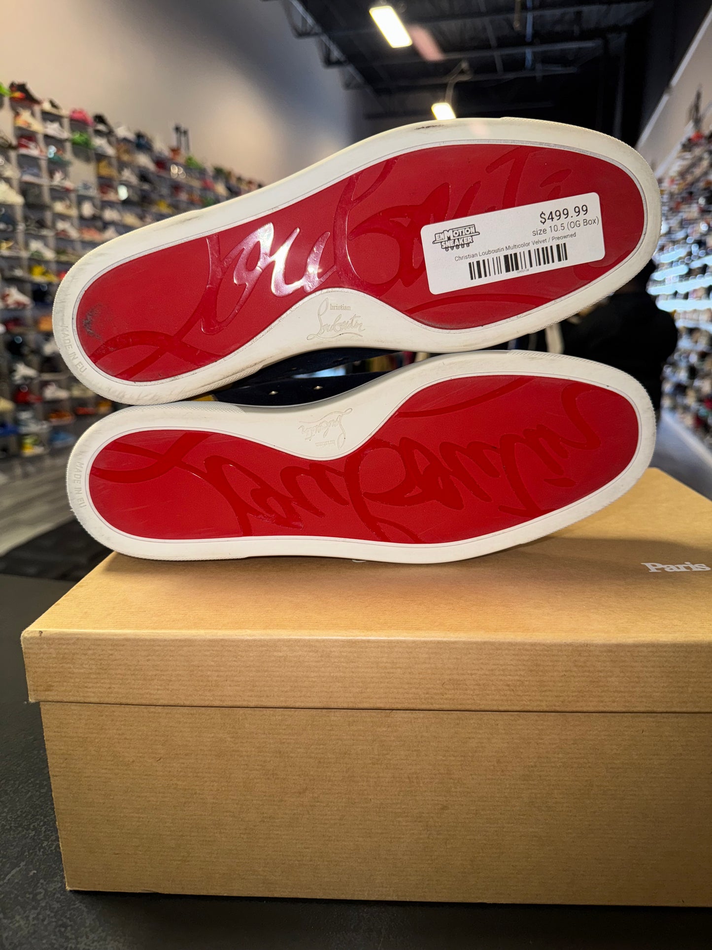 Christian Louboutin Multicolor Velvet / Preowned