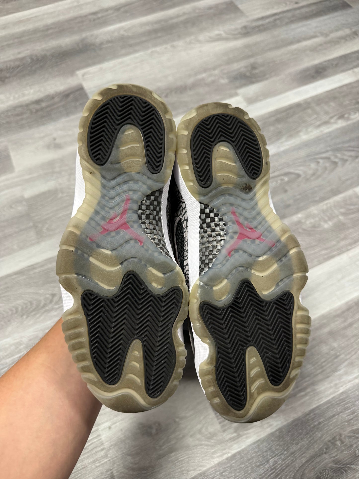 Jordan 11 Low IE Black Cement / Preowned
