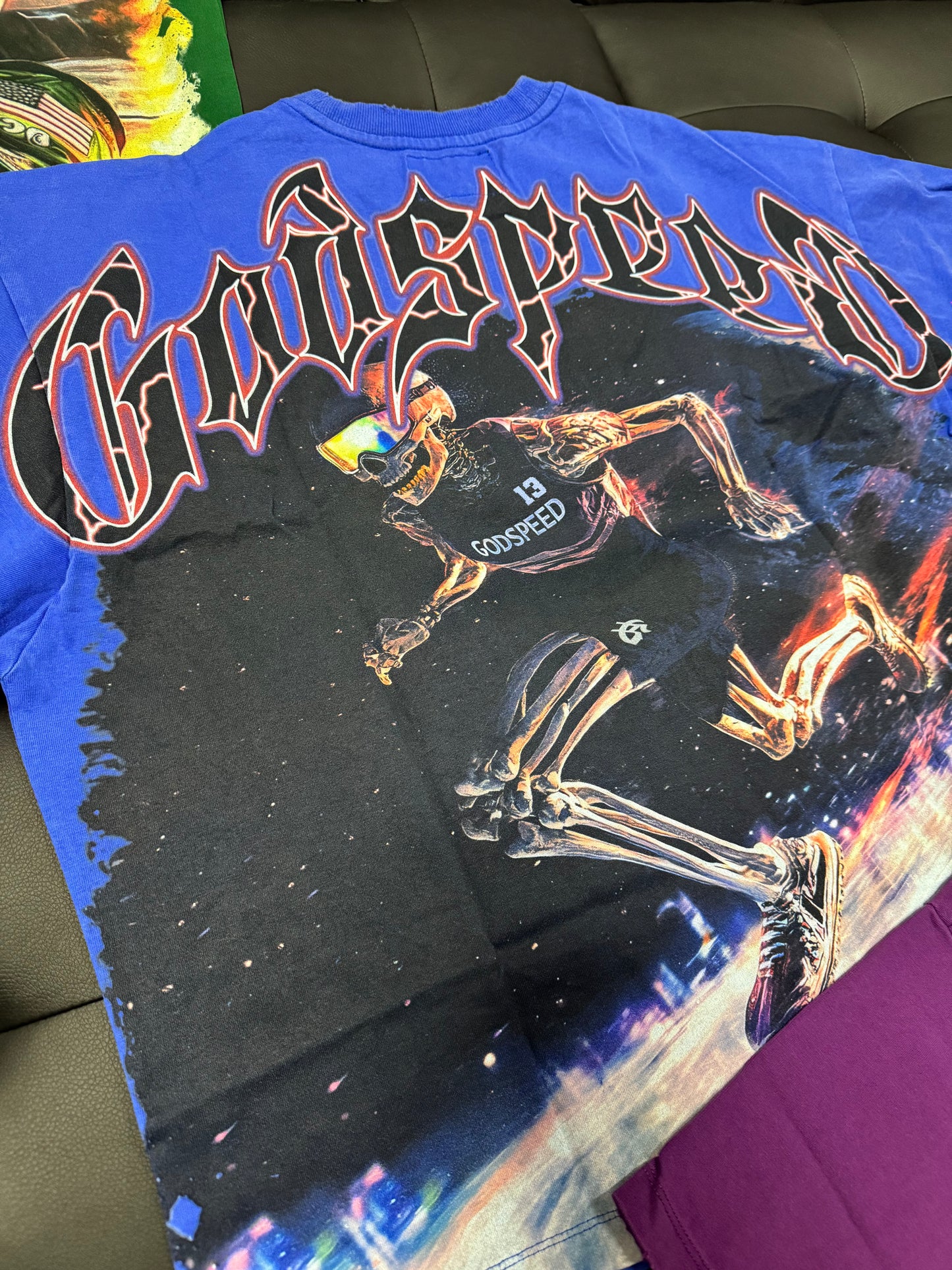 Godspeed Run Club Tee (Royal Blue)