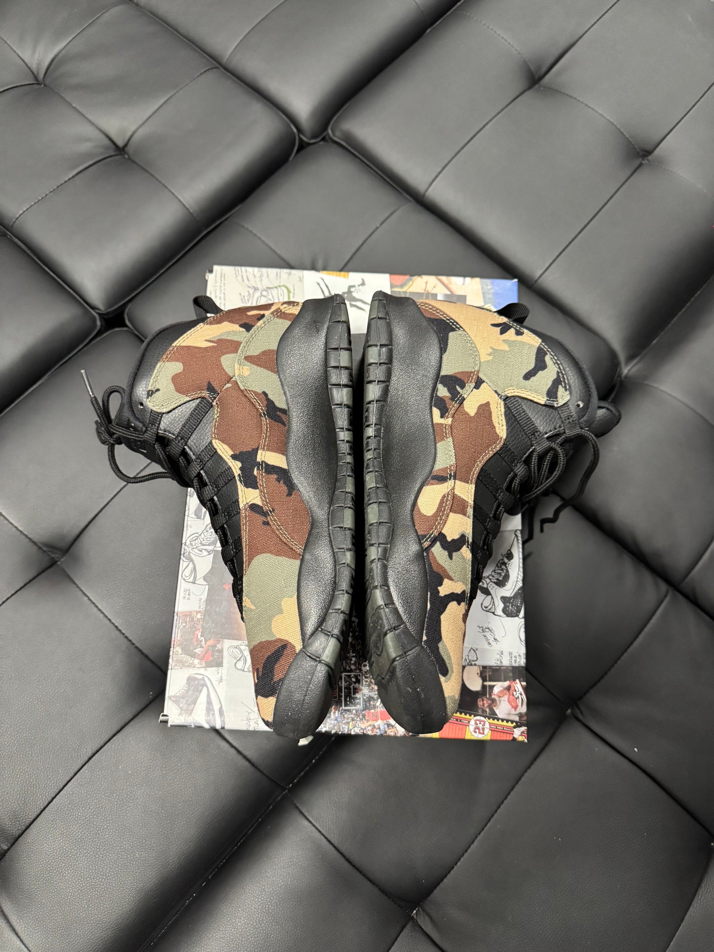 Jordan 10 Woodland Camo / Preowned