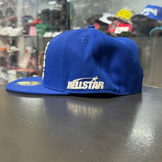 Hellstar Fitted Hat (Royal Blue)