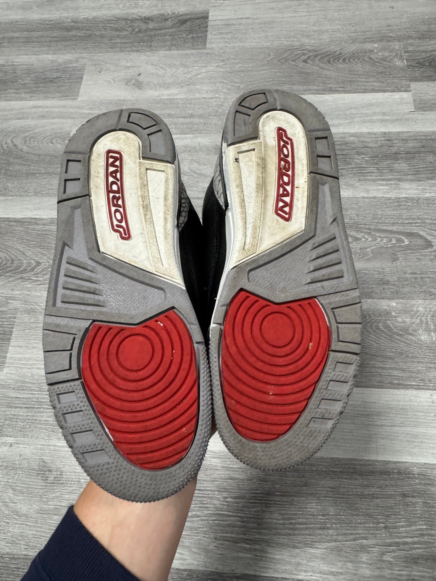 Jordan 3 Reimagined Black Cement / Preowned