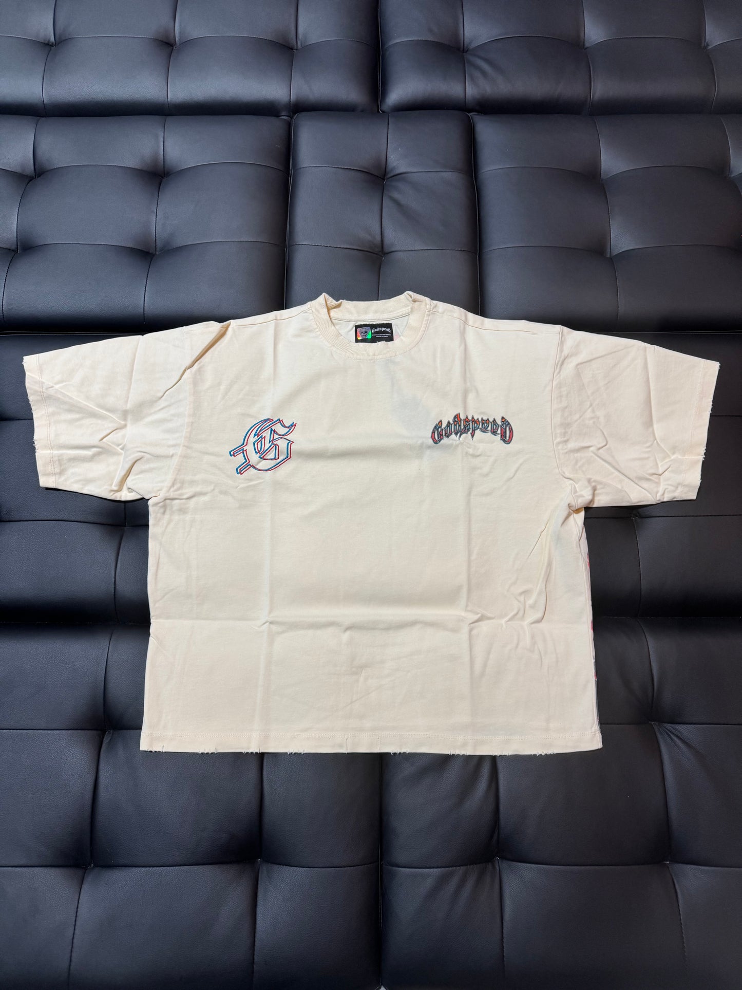 Godspeed Natural Disaster Tee (Bone)