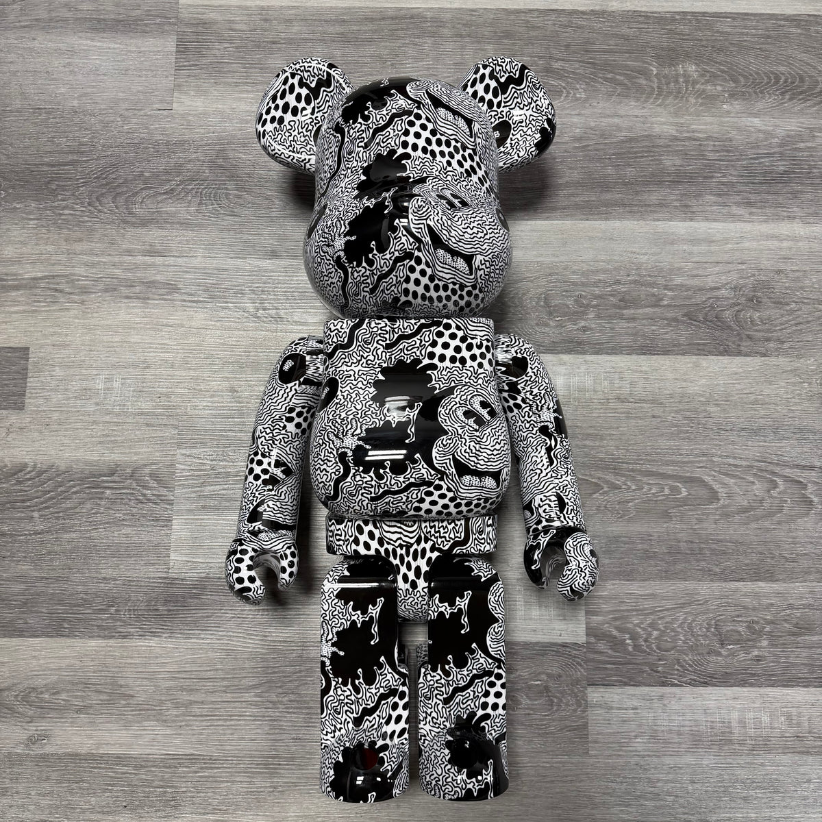 Bearbrick %1000 x Keith Haring x Disney Mickey Mouse
