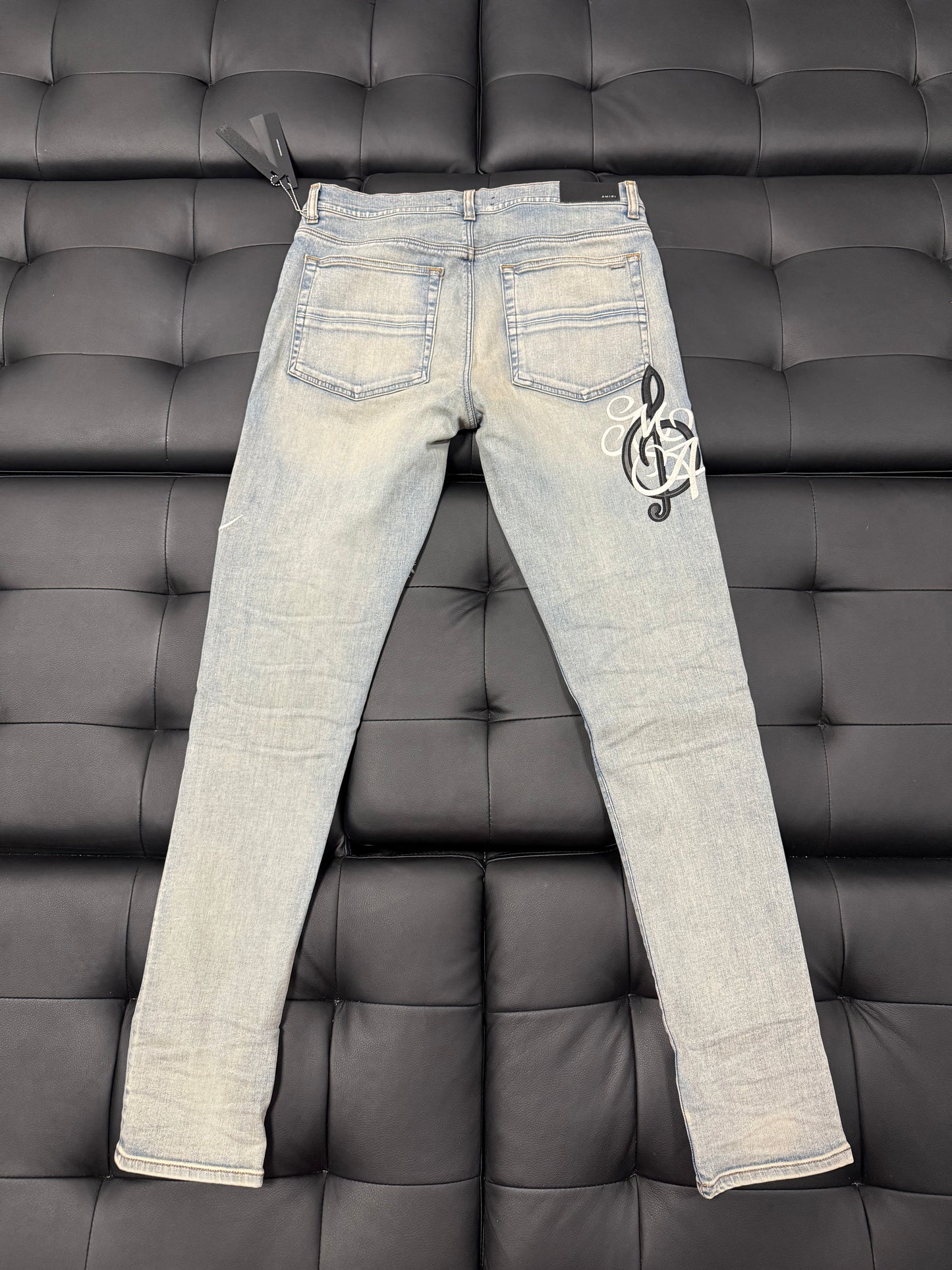 Amiri Music Note Denim Jeans