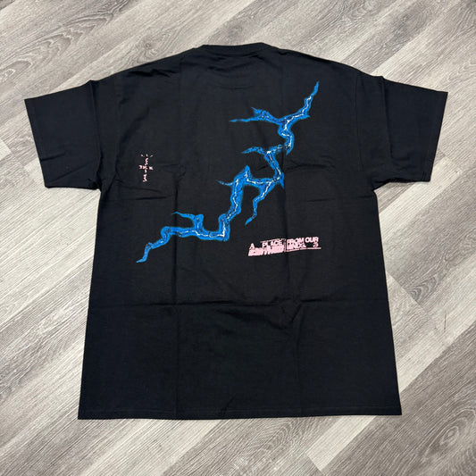 Travis Scott Cactus Jack Fragment Tee (Black/Blue)