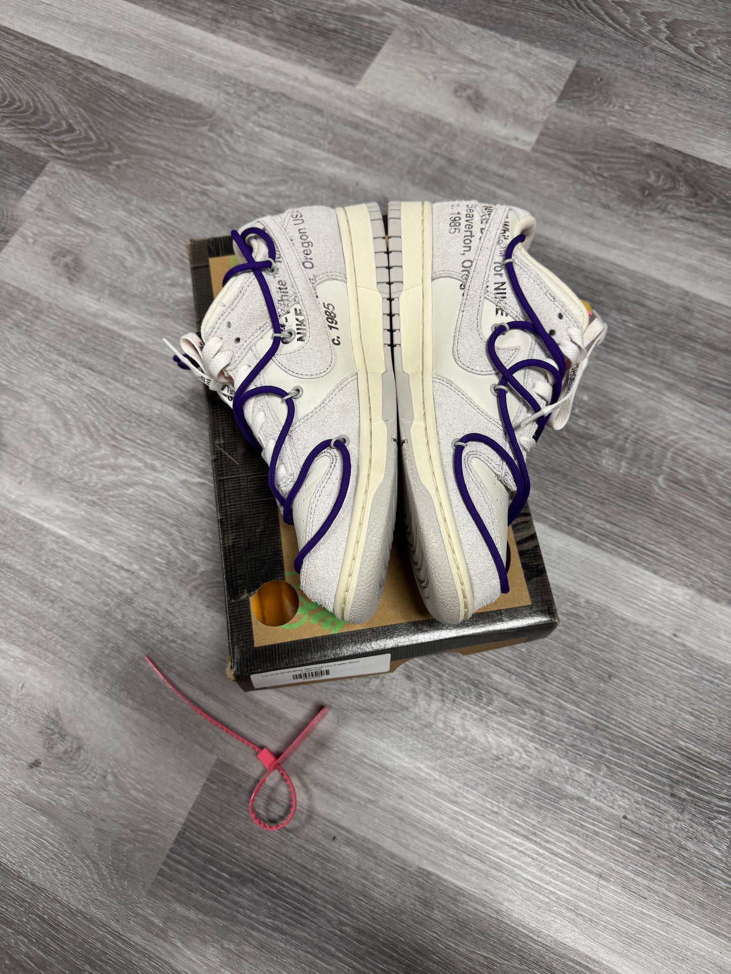 Dunk Low "Off-White" Lot 15 / Preowned