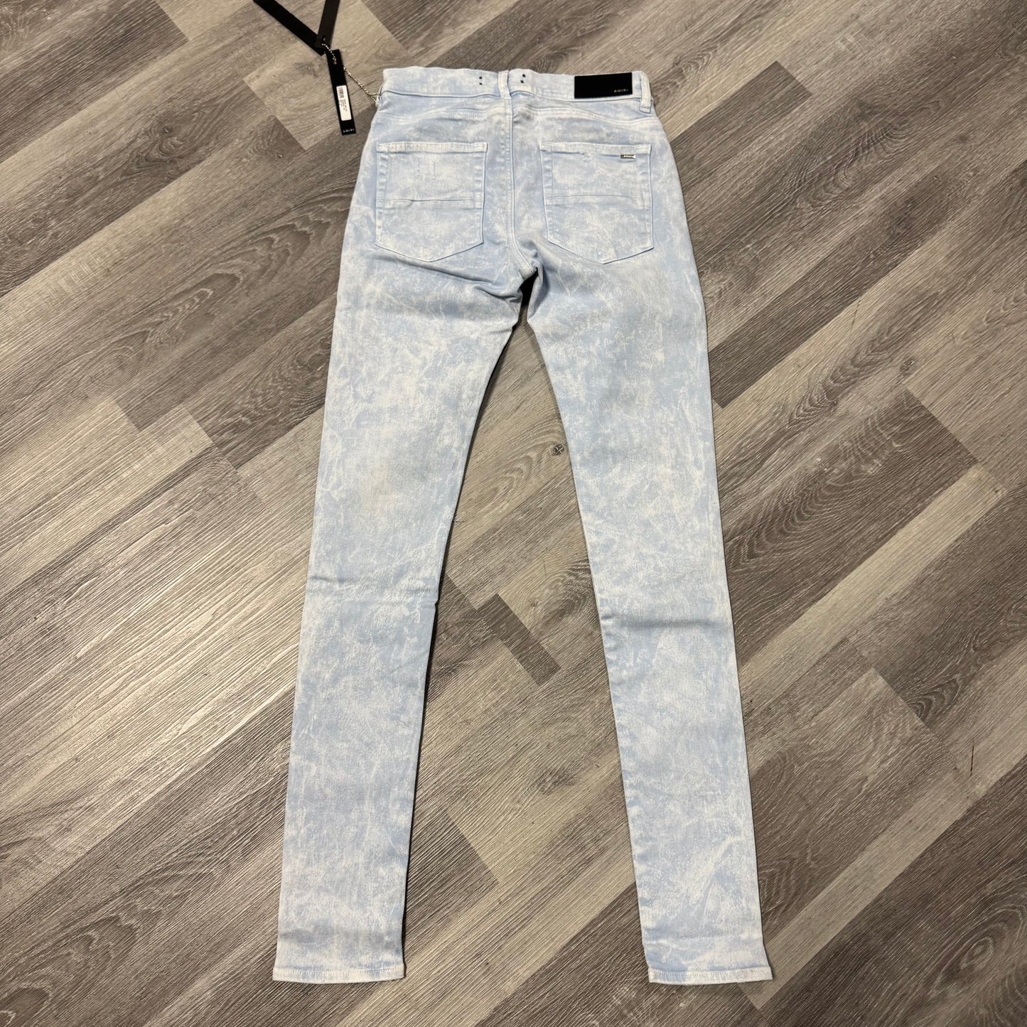 Amiri Mineral Wash Blue Wash Denim Jeans