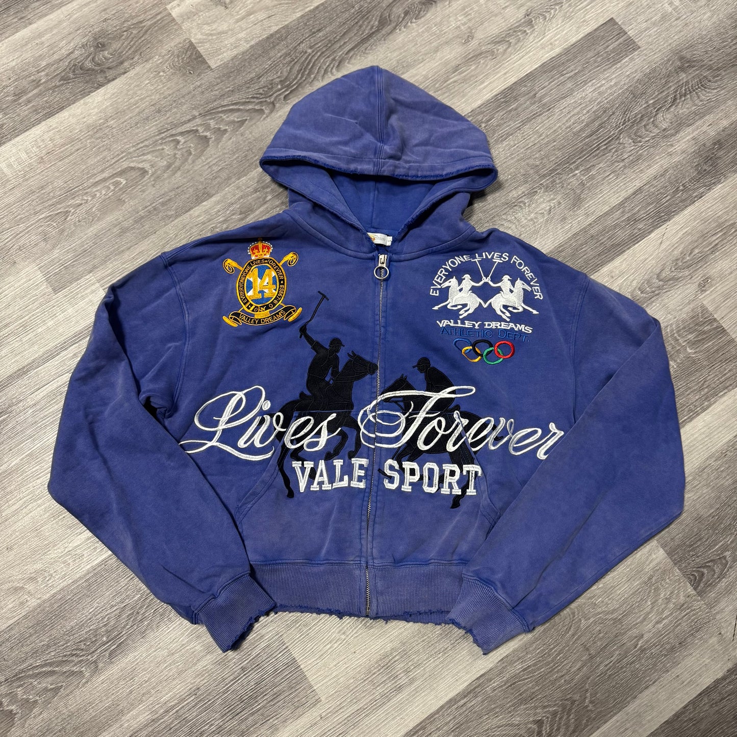 Valley Schwab Zip Up Hoodie