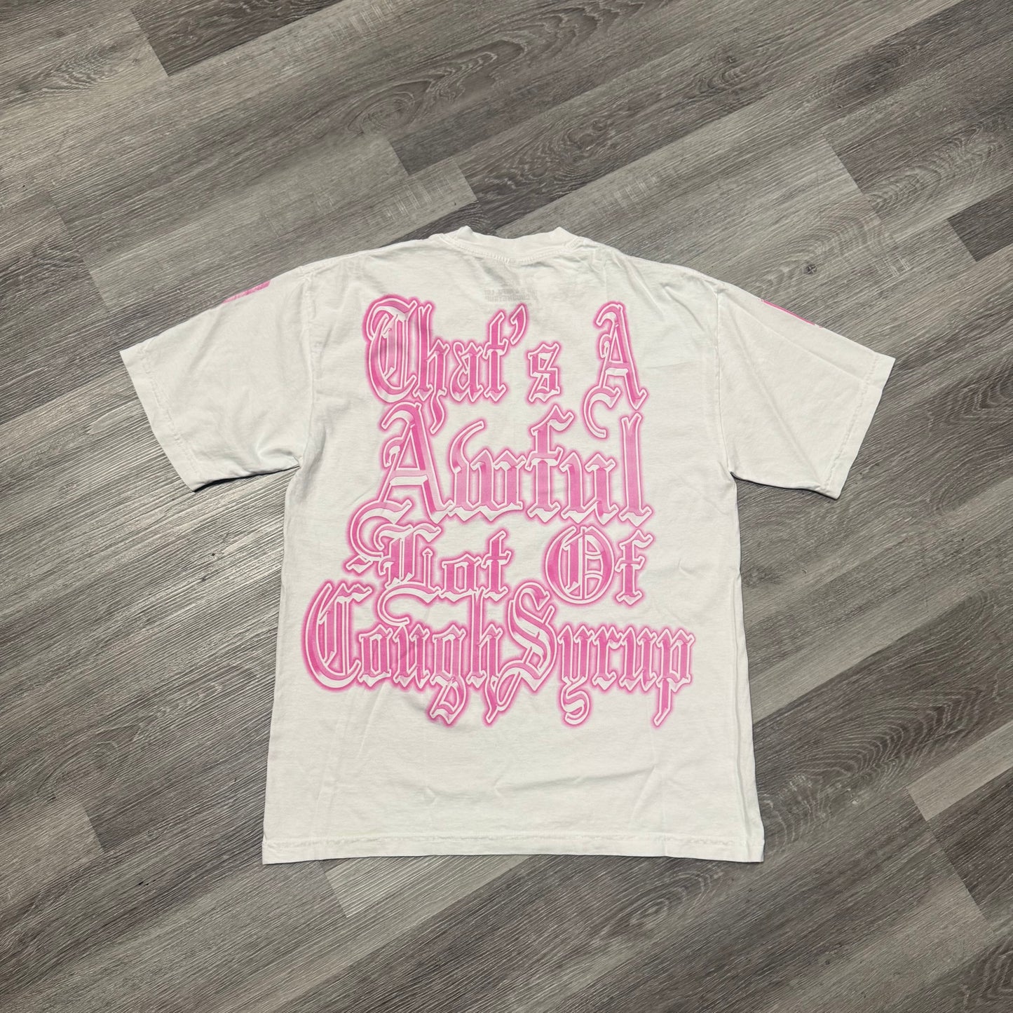 Thats a Awful Lot of Cough Syrup Cupid Tattoo Tee