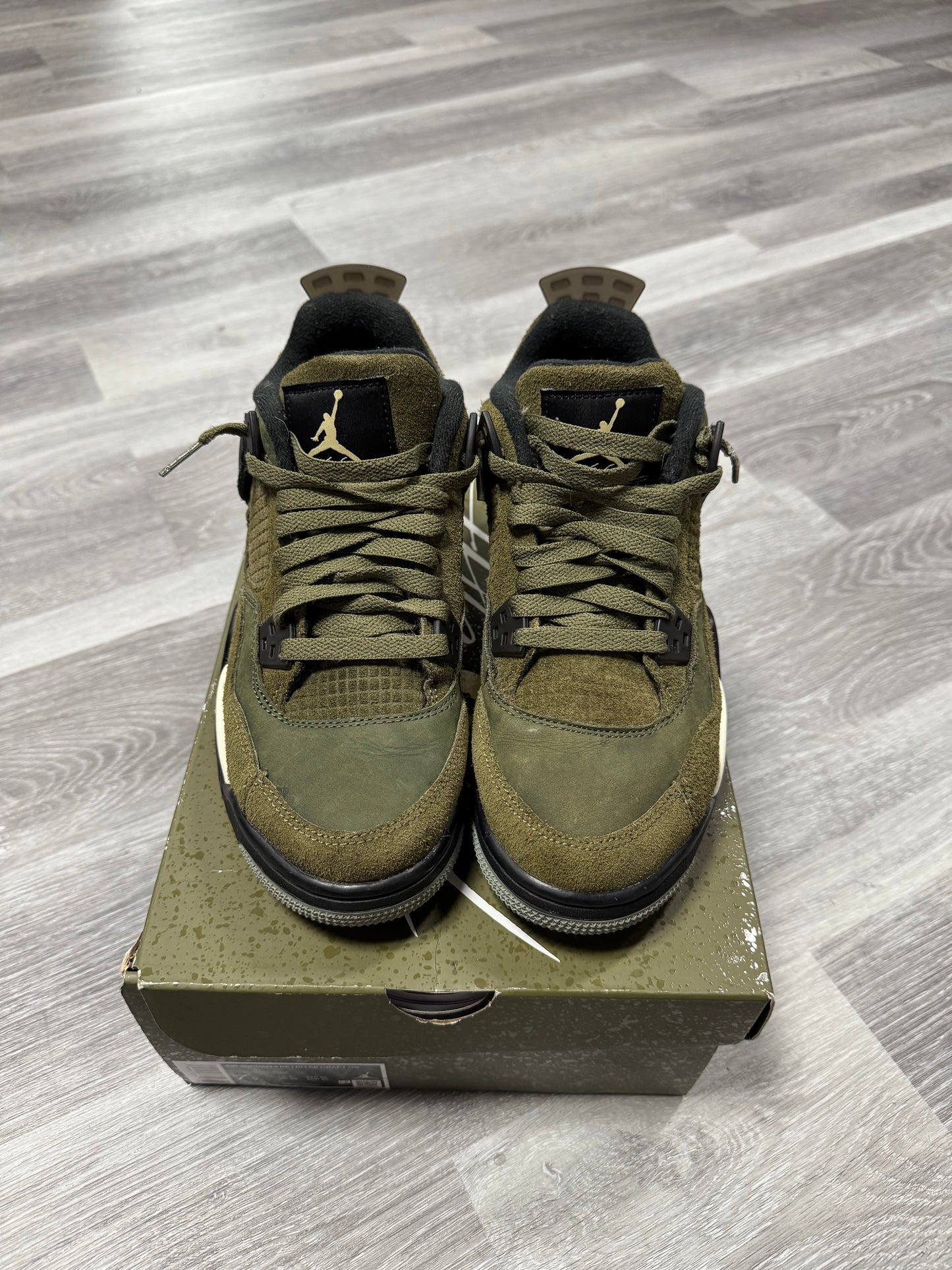 Jordan 4 Craft Olive / Preowned